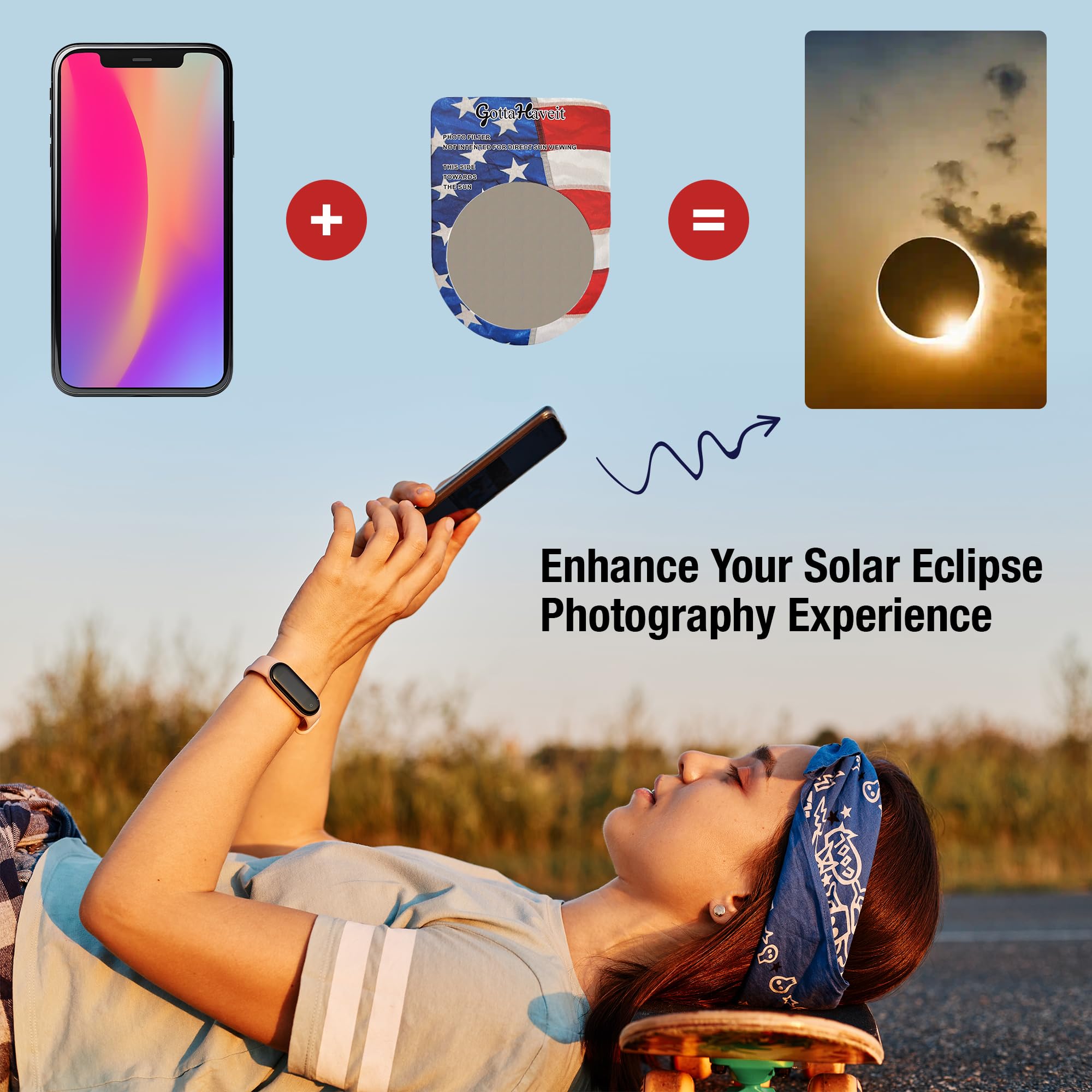 Solar Lense For Camera 5 Pack
