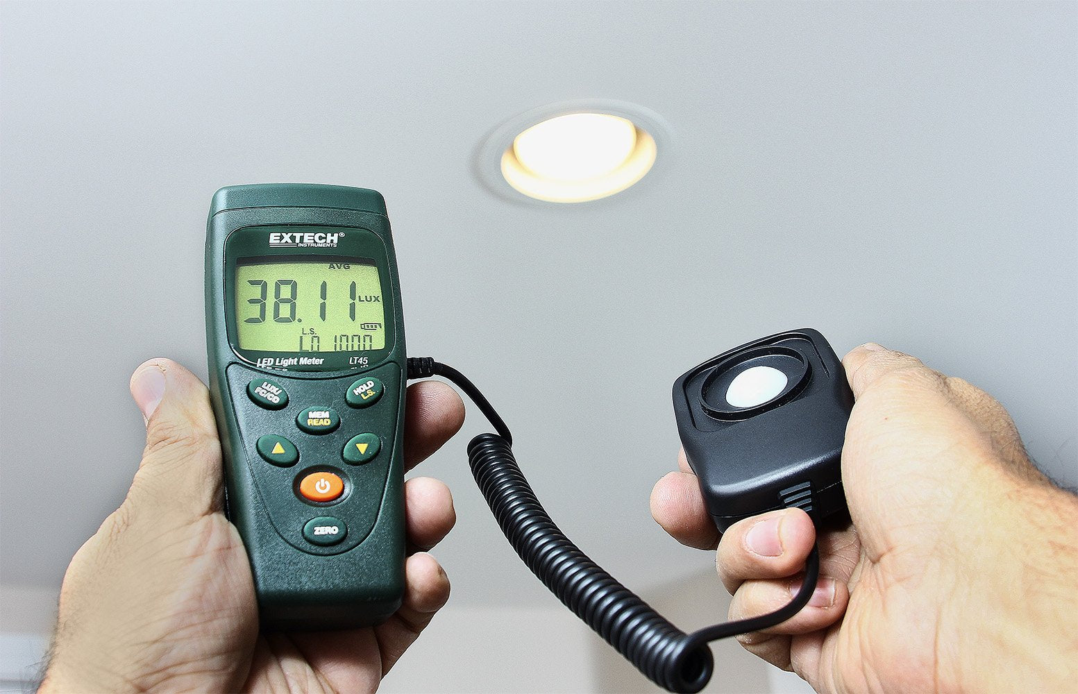 Extech Lt45 Led Light Meter