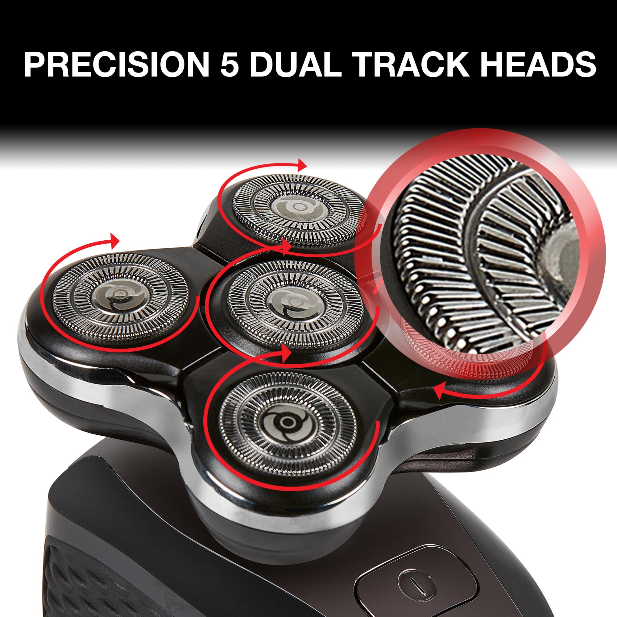 Remington Balder Pro Head Shaver, Black, 1 Count