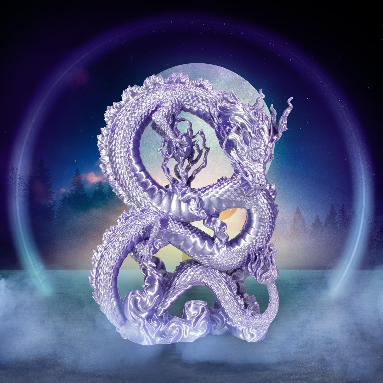 Isanmate Pla Filament 1.75Mm Dual Color Filament, Shiny Silk Pla 3D Printer Filament, Coextruded Filament 3D Printing Filament M