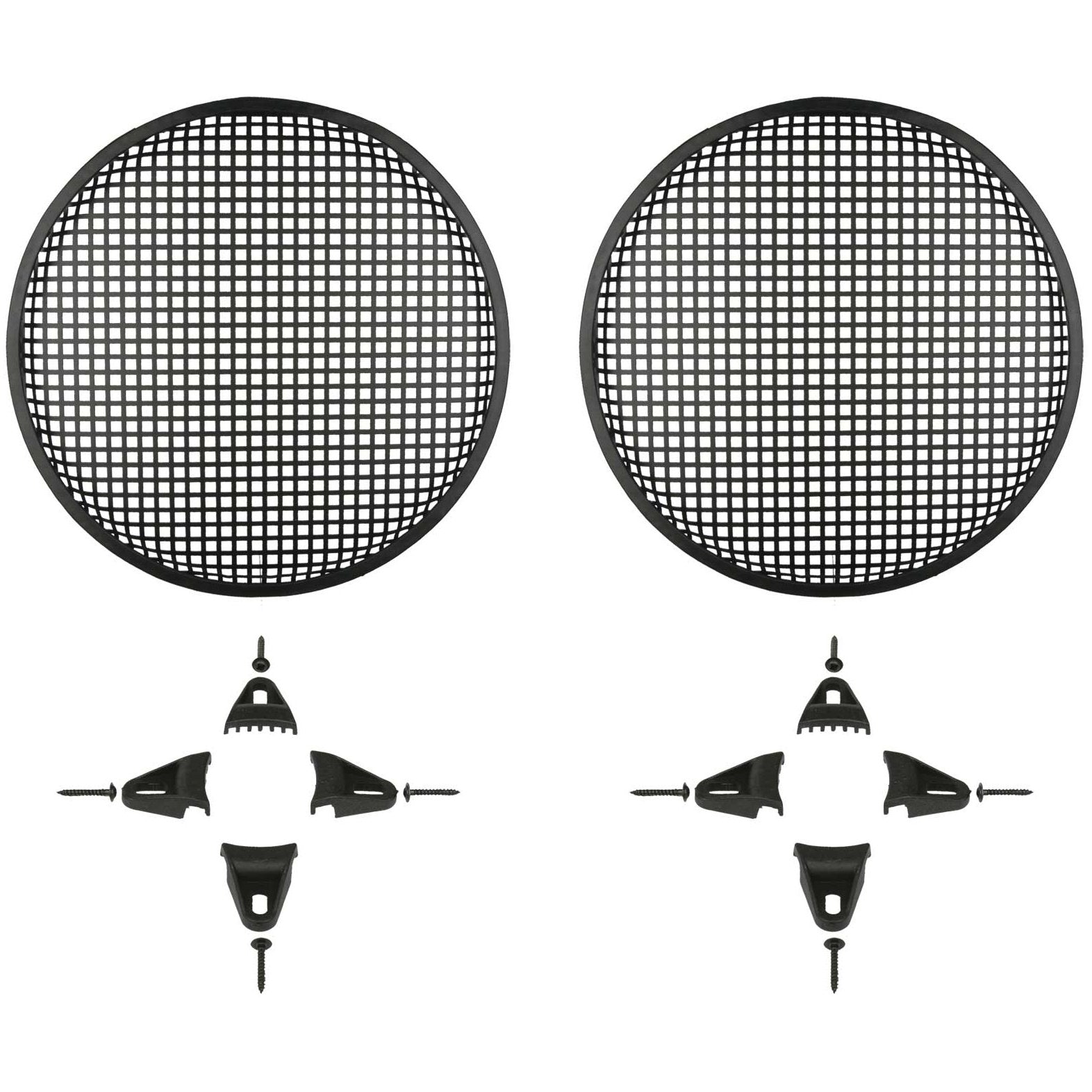 10 inch Speaker Waffle Clipless Grill for Speakers And Woofers GR10