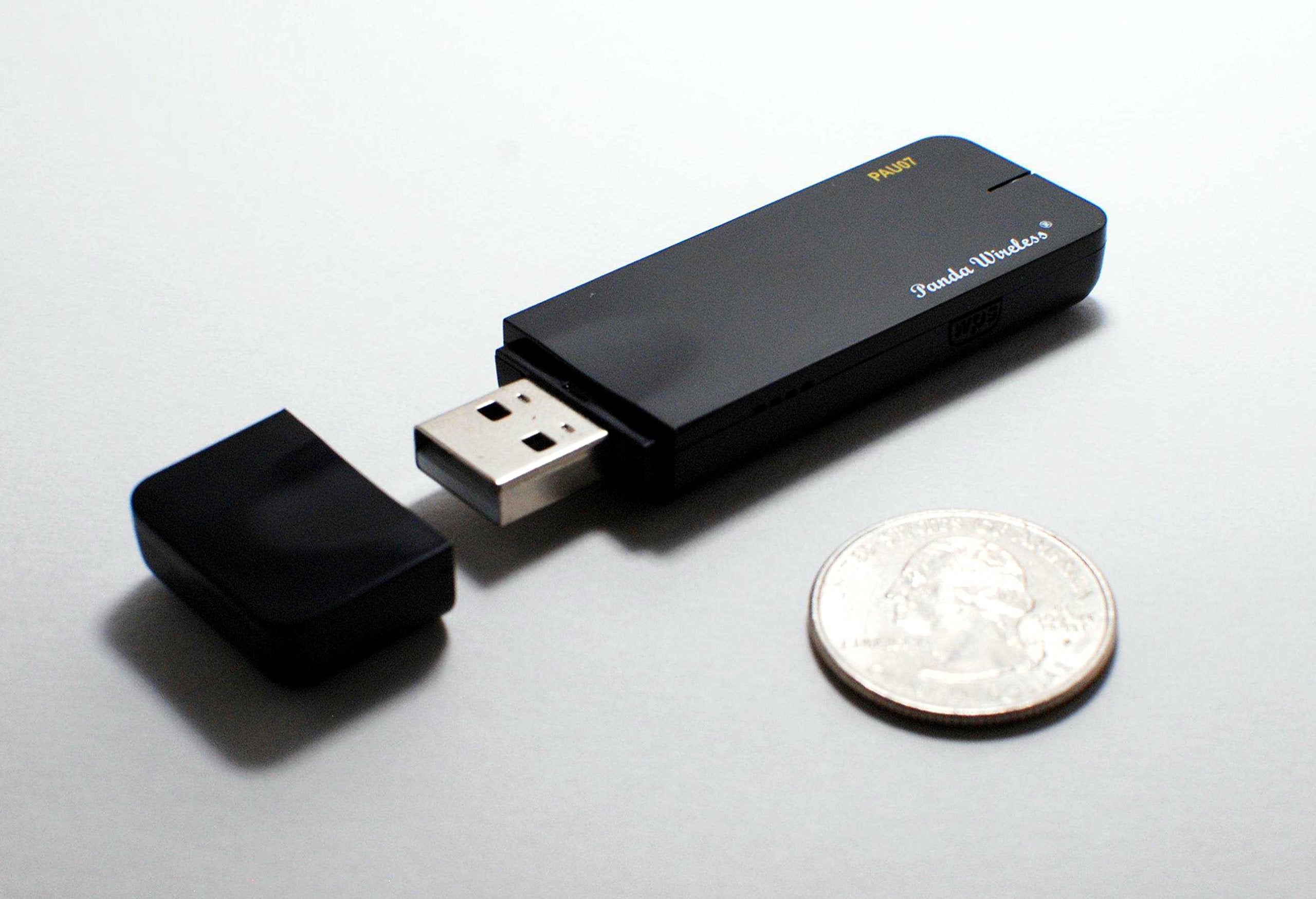 Panda Wireless� N600 Dual Band (2.4Ghz & 5.0Ghz) 300Mbps Wireless N Usb Adapter W/Wps Button   Windows Xp/Vista/7/8/10/11, Zorin, Mint, Ubuntu, Opensuse, Fedora, Centos & Kali Linux