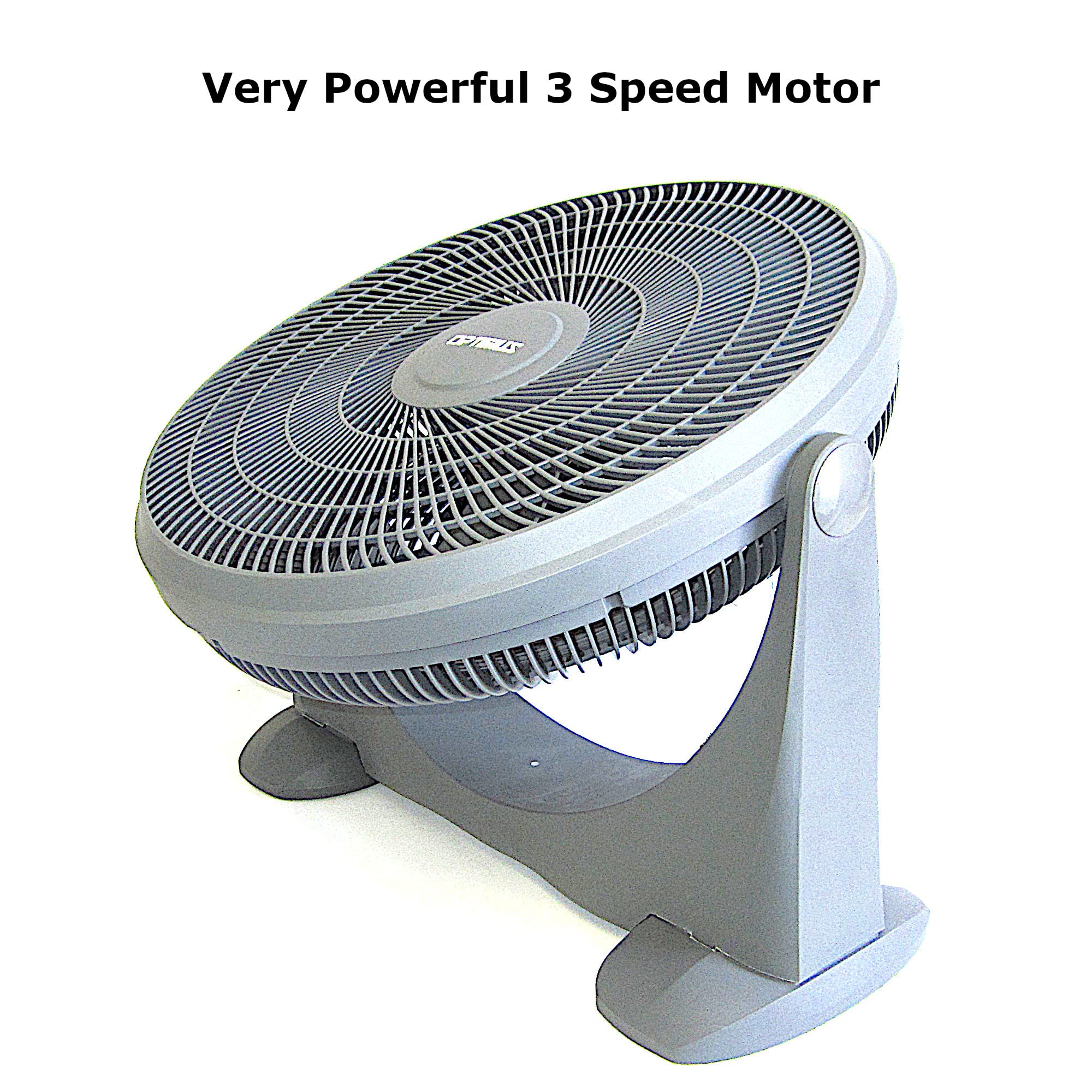 Optimus F 7200 Indoor Plug In Fan, Household, Black