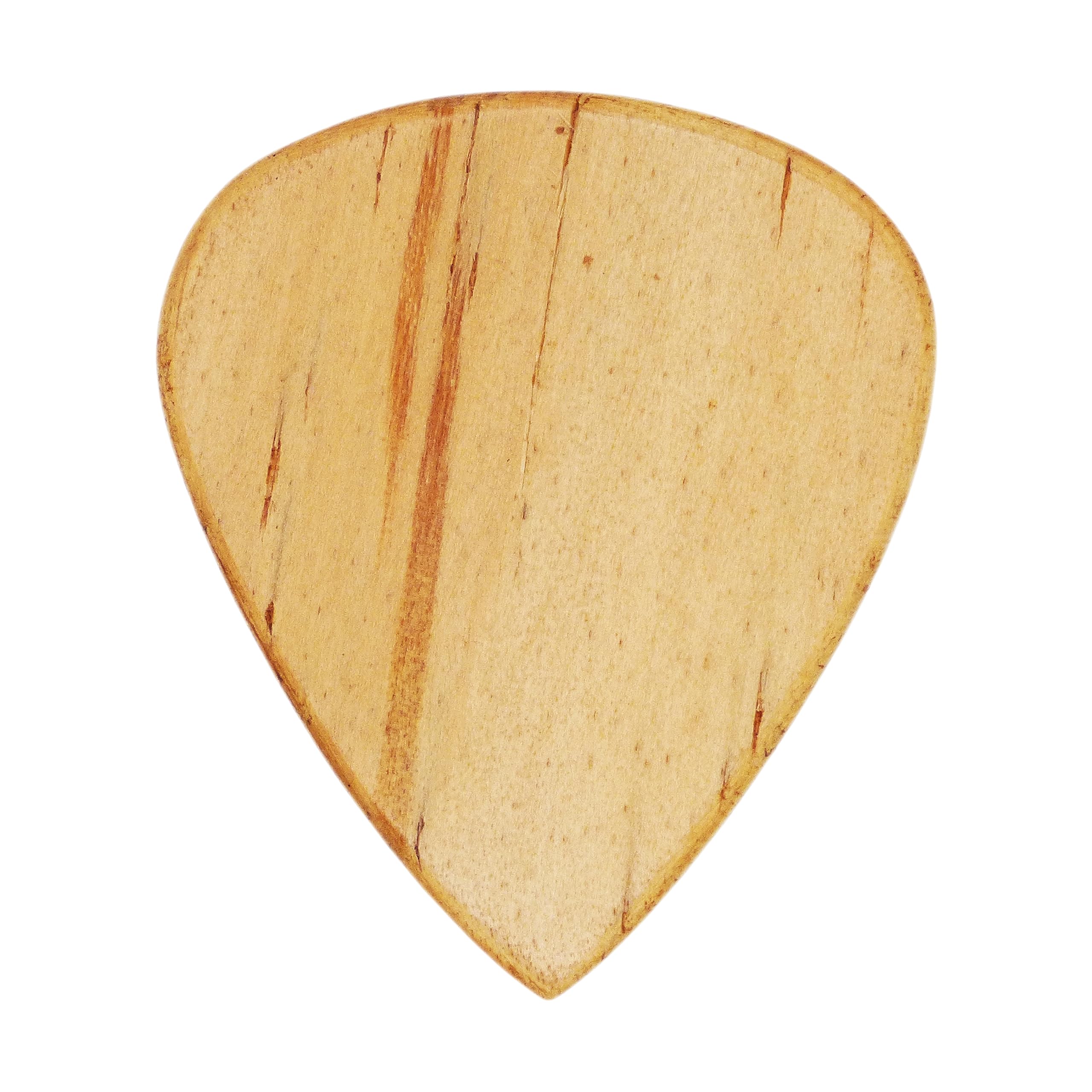 Pine Wood Guitar Or Bass Pick   1.5 Mm Heavy Gauge   351 Shape   Natural Finish Handmade Specialty Exotic Plectrum   24 Pack New