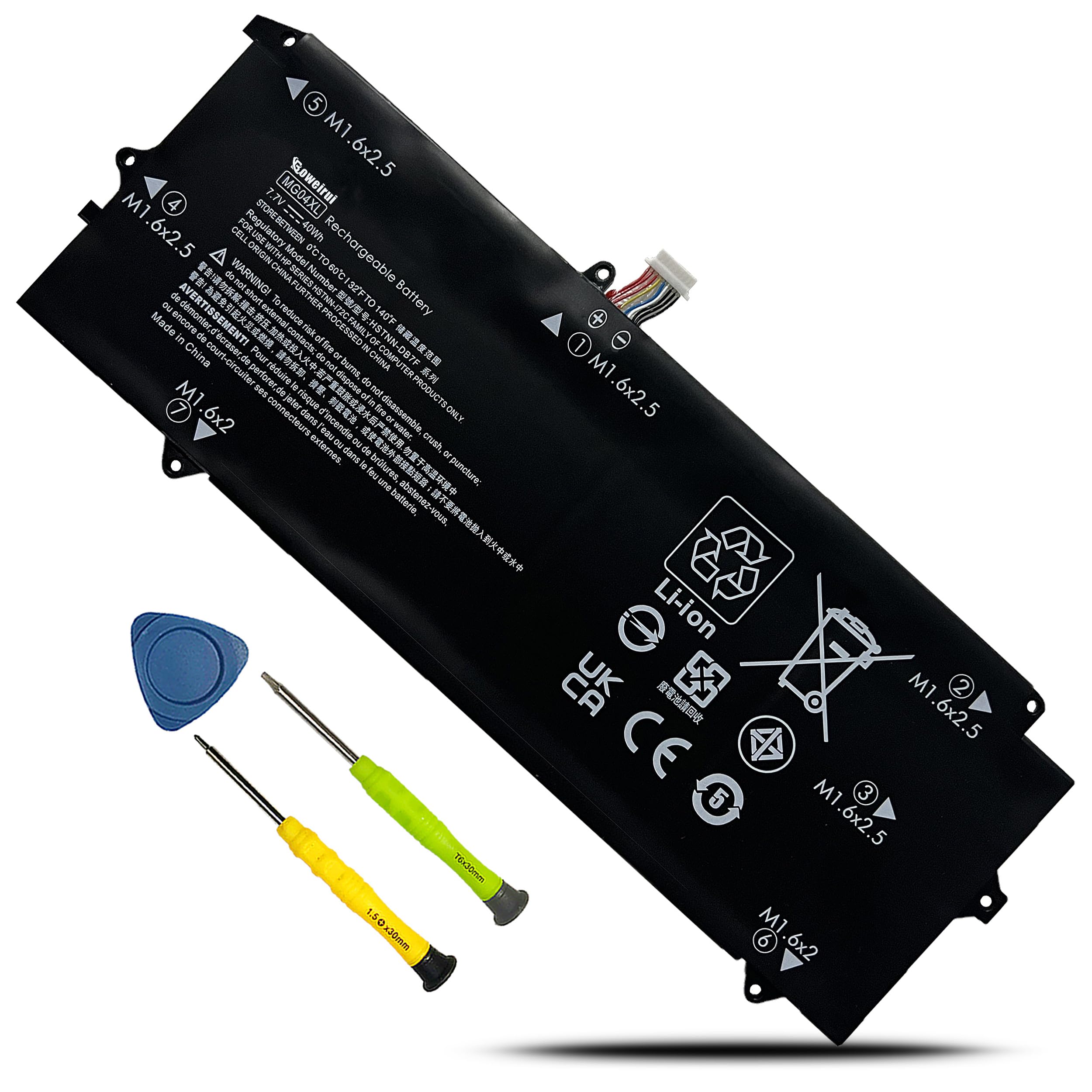 Boweirui Mg04Xl 812205 001 Laptop Battery Replacement For Hp Elite X2 1012 G1 Series Laptop Mg04 Hstnn 172C Hstnn I72C 812060 2B