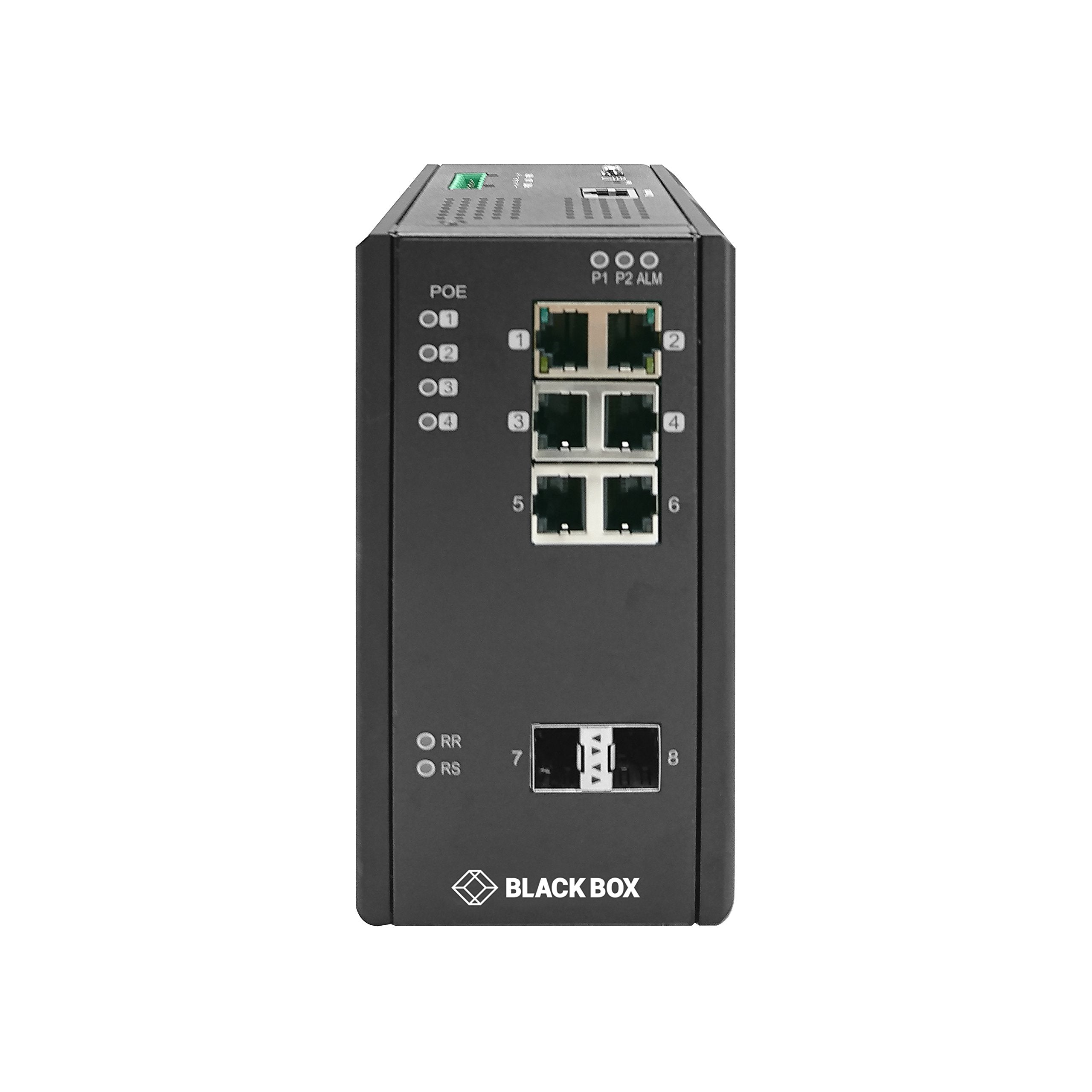 8PT Gb MGD PoE+ RJ45 SFP