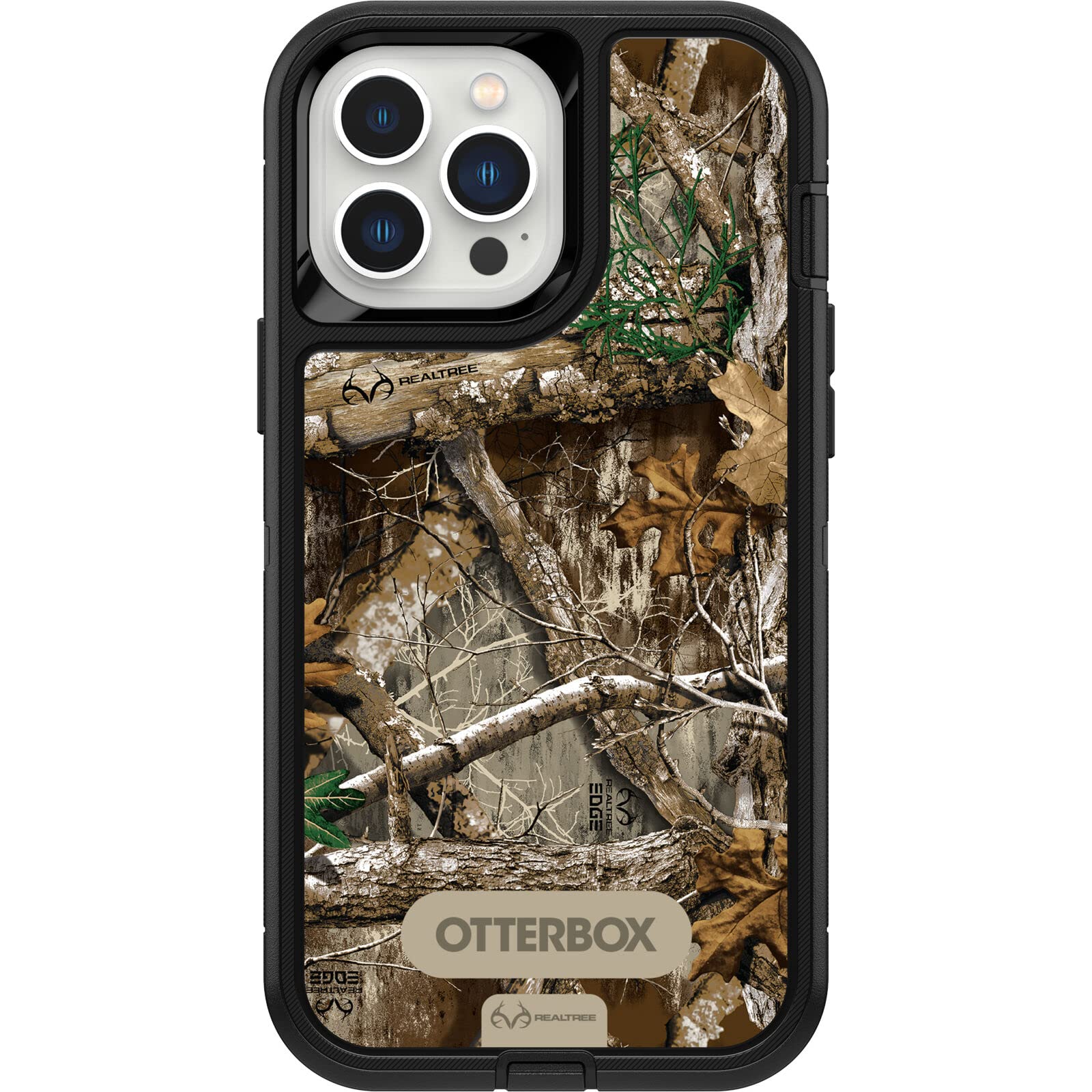 Otterbox Iphone 13 Pro Max & Iphone 12 Pro Max (Only)   Defender Series Screenless Edition Case   Realtree Blaze Edge (Camo)   C