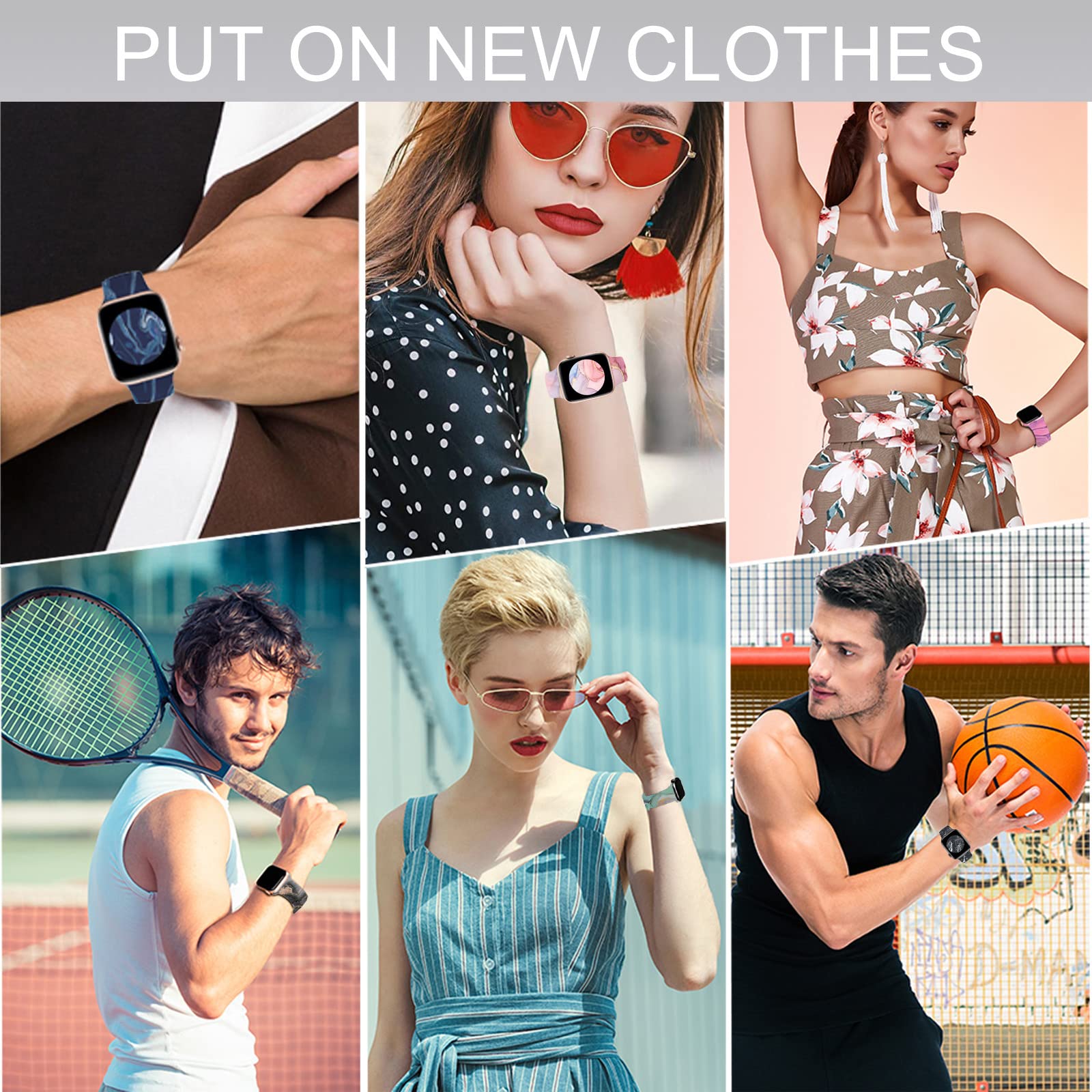 Sport Bands Compatible With Apple Watch Band 38Mm 40Mm 41Mm Women Girls,Black Gold Grey Marble Design Watch Band Silicone Wristb