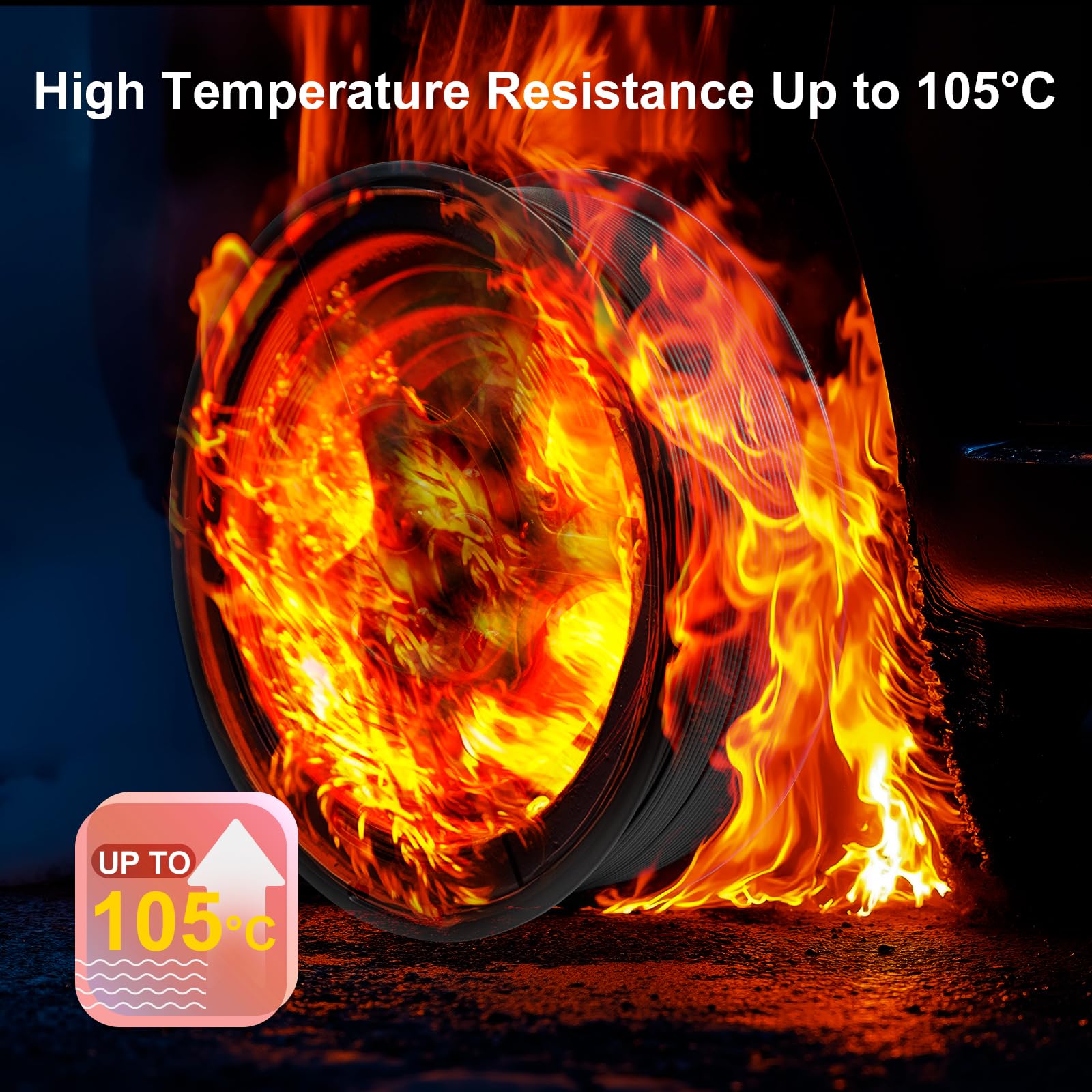 Iemai Carbon Fiber Abs Filament 1.75Mm, Tangle Free & Clog Free Black 3D Printer Filament Abs Filament, Carbon Fiber Filament 1K