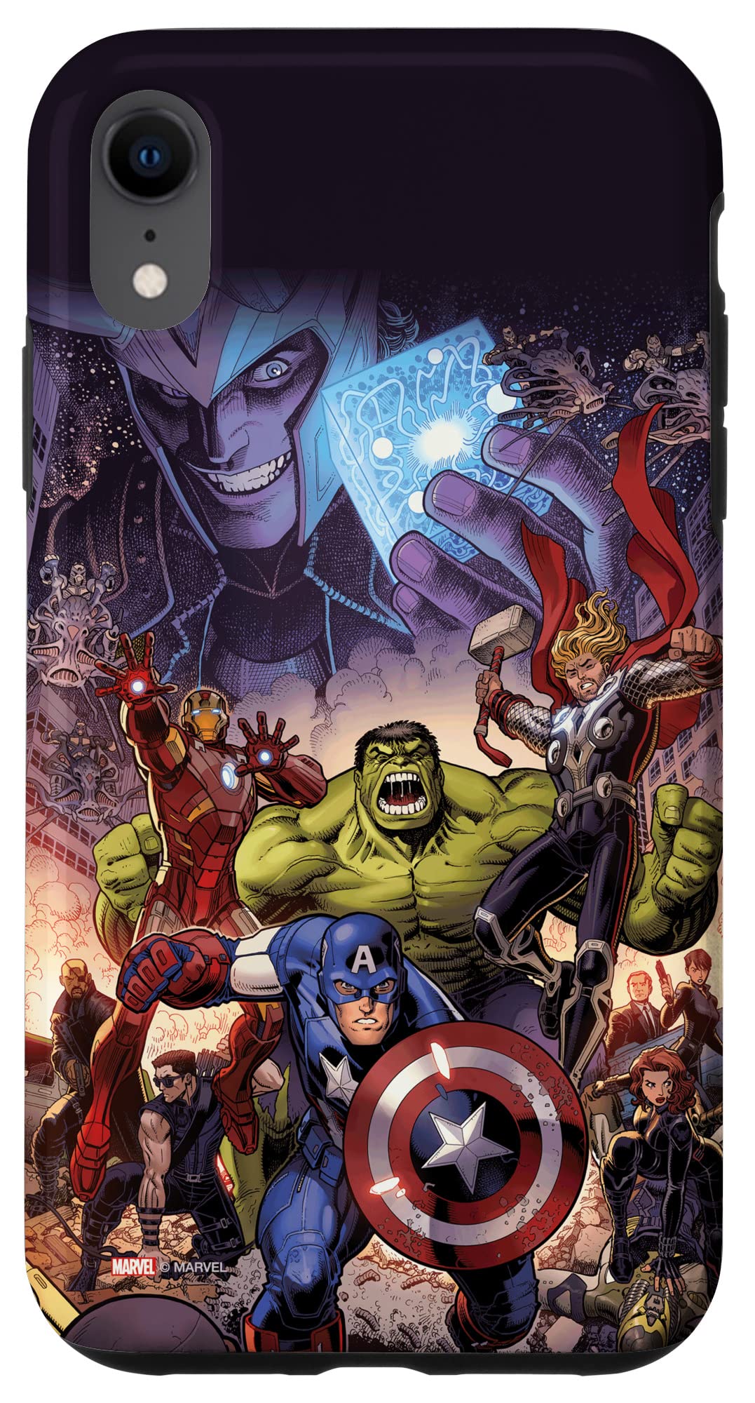 Iphone Xr Marvel The Avengers Infinity Saga Comic Cover Case