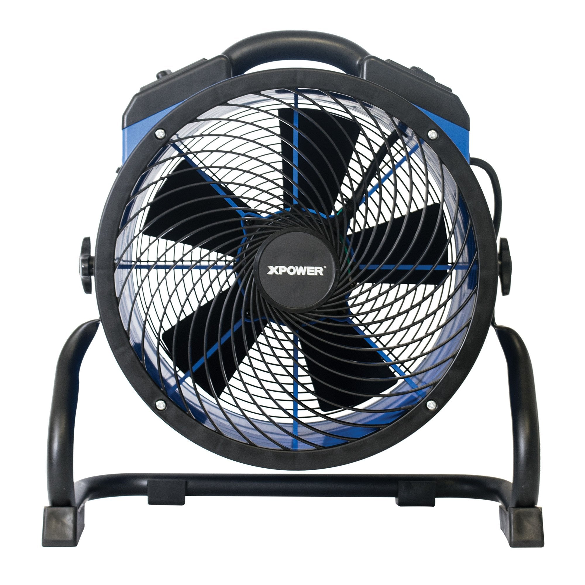 Xpower Fc 300 Heavy Duty Industrial High Velocity Whole Room Air Mover Air Circulator Utility Shop Floor Fan, Variable Speed, Ti