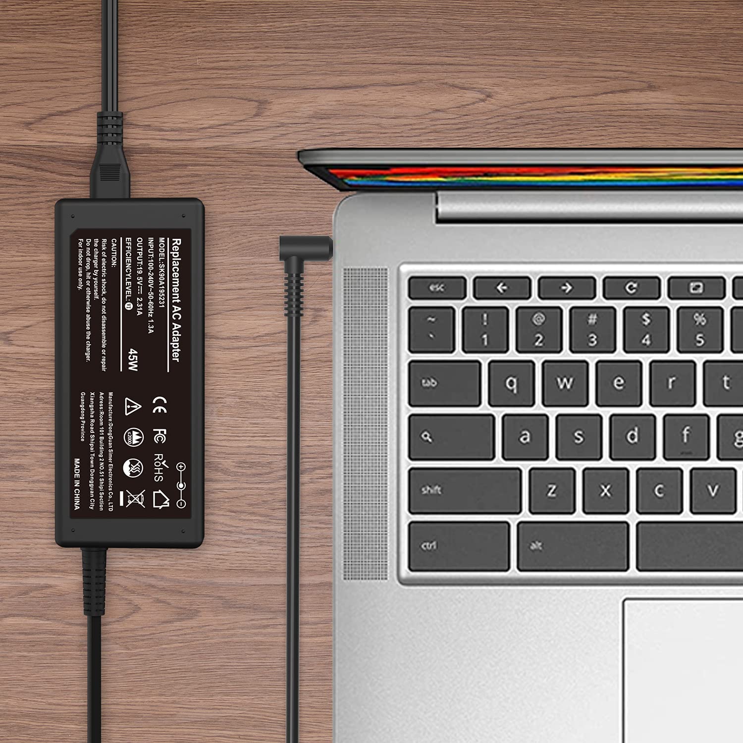 45W 19.5V 2.31A Ac Adapter Laptop Charger For Hp 741727 001 Tpn C125 Hstnn La40 Hstnn Da40 854054 002 Hstnn Ca40 740015 002 740015 003 740015 004, Hp 15 F387Wm 15 F272Wm 15 F233Wm 15 Ba009Dx 15 R132Wm