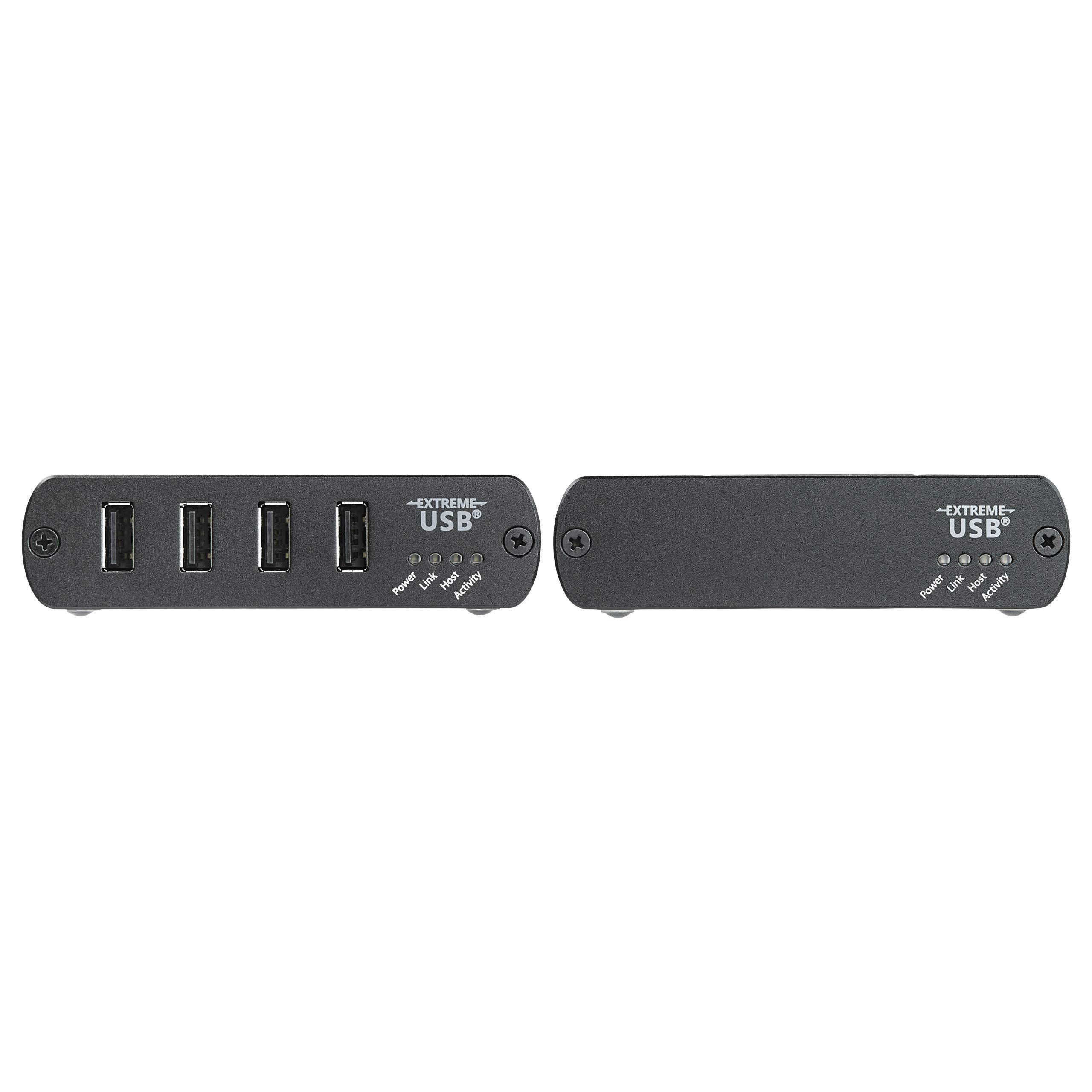 Startech.Com 4 Port Usb 2.0 Extender Over Ethernet/Ip Network Hub   Up To 330Ft (100M)   Usb Over Gigabit Lan Or Direct Cat5E/Ca