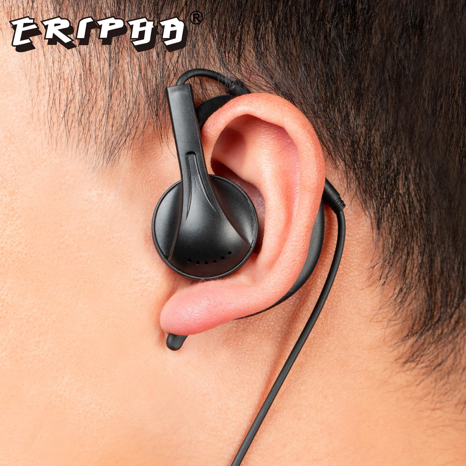Eripha Earpiece Vox For Midland Gxt1000Vp4 Walkie Talkie 2 Way Radio Ear Clip Headset With Ptt Mic Lxt500Vp3 Gxt1050Vp4 Gxt1000X