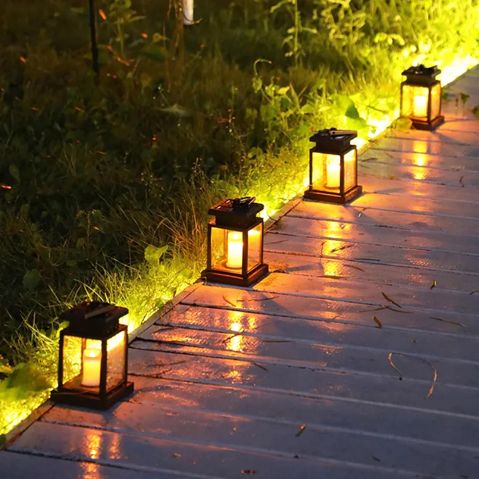 Battery Operated Flameless Led Pillar Candle With Remote Cycling Timer, Realistic Plastic Electric Tall Flickering Light For Ind