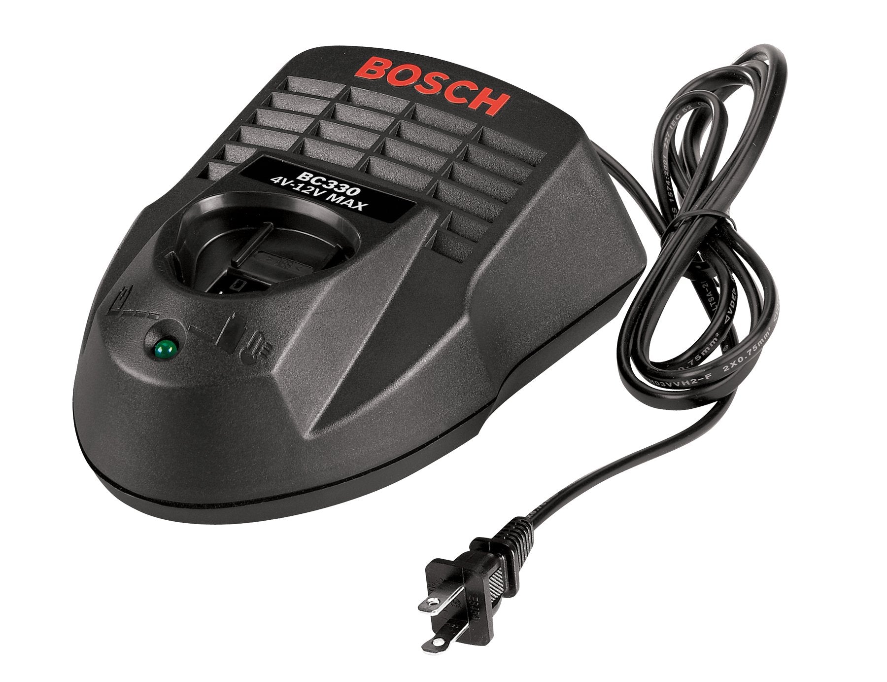 Bosch Bc330 12 Volt Lithium Ion Battery Charger, Black