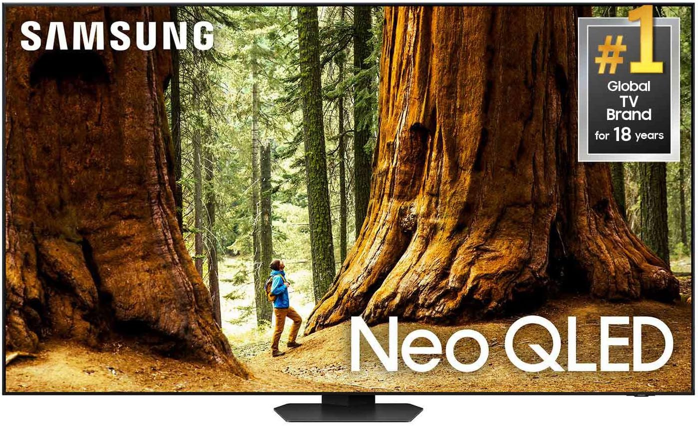 Samsung Qn98Qn90Dafxza 98 Inch Neo Qled Tv With 4K Ai Upscaling And An Austere 5S-4Khd2-5-0M V Series 5.0M 4K Active Hdmi Cable