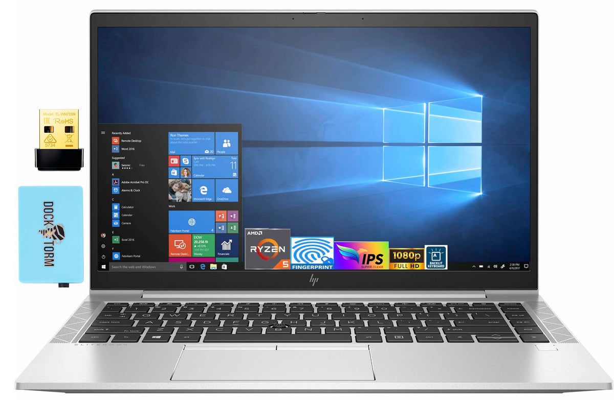 Hp Elitebook 845 G7 Home & Business Laptop (Amd Ryzen 5 Pro 4650U 6-Core, 14.0'' 60 Hz Full Hd (1920X1080), Amd Radeon, 32Gb Ram