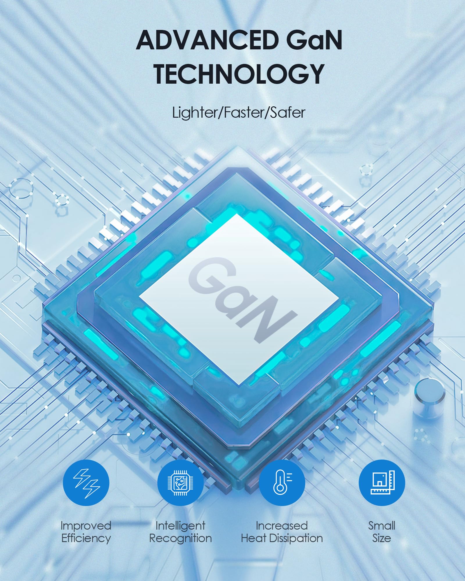 Epicka Universal Travel Adapter, Gan 75W International Plug Adapter With 3 Usb C Pd Fast Charging & 2 Usb A Quick Charging Adapt