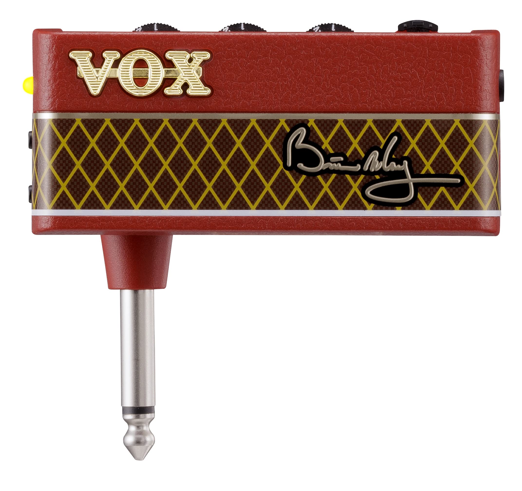 Vox amPlug Brian May Headphone Guitar Amplifier w/ Treble Booster, Stereo Tap-tempo Delay, Chorus, Phase, and Rhythms
