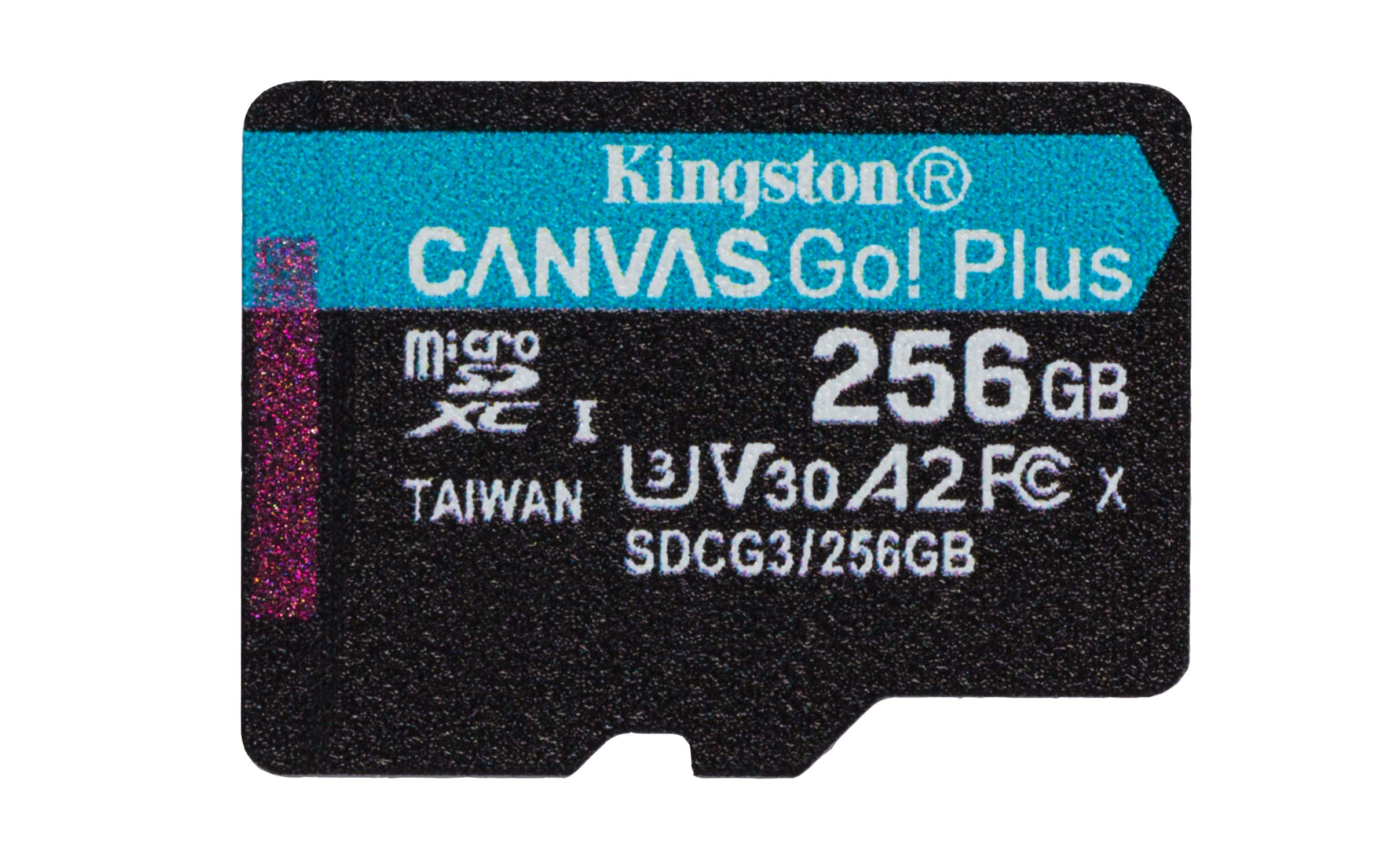 Kingston 256GB Canvas Go Plus SDXC Card | Up to 170MB/s | UHS-I, C10, U3, V30 | SDG3/256GB