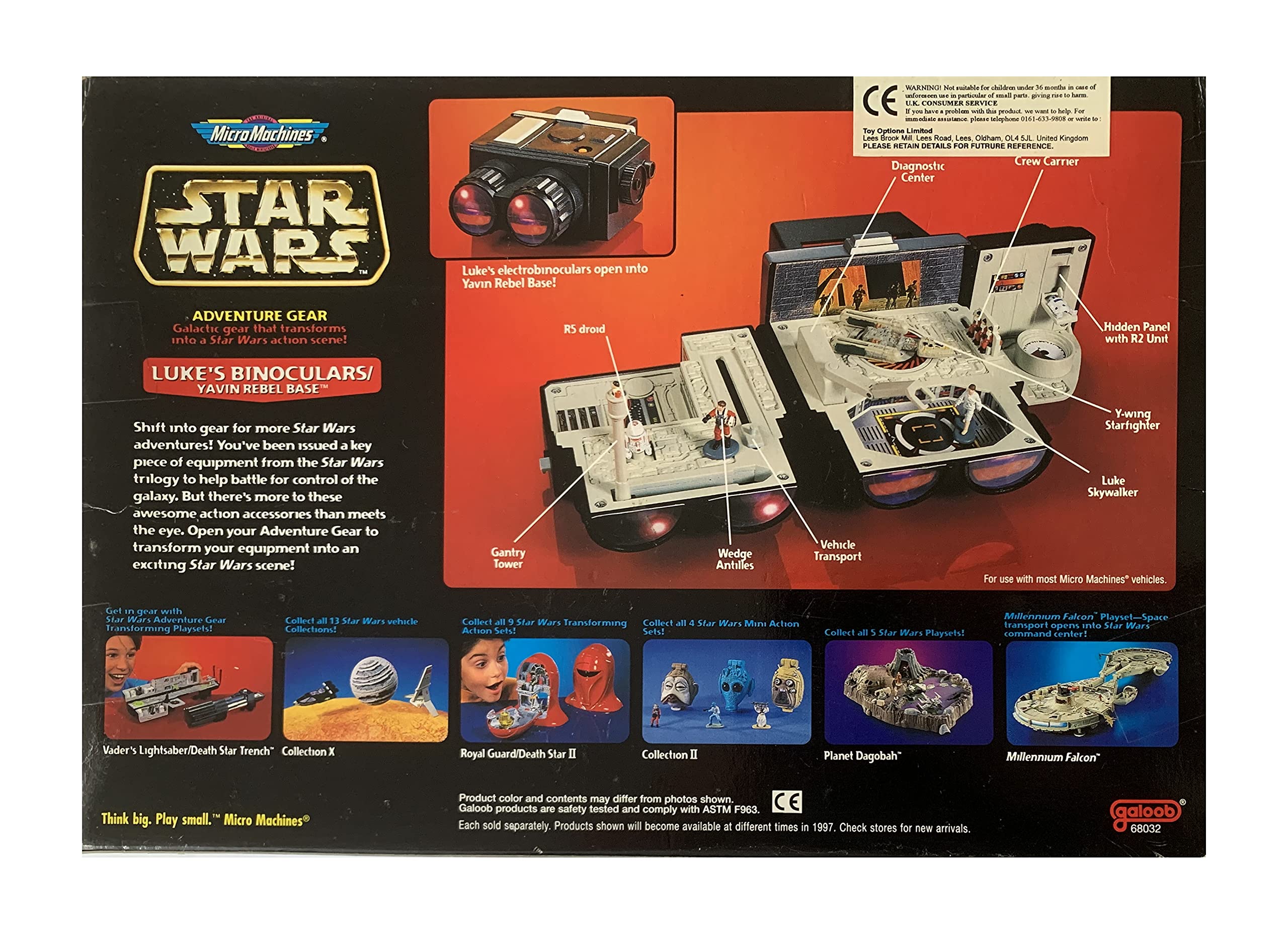 Lukes Binoculars/ Yavin Rebel Base