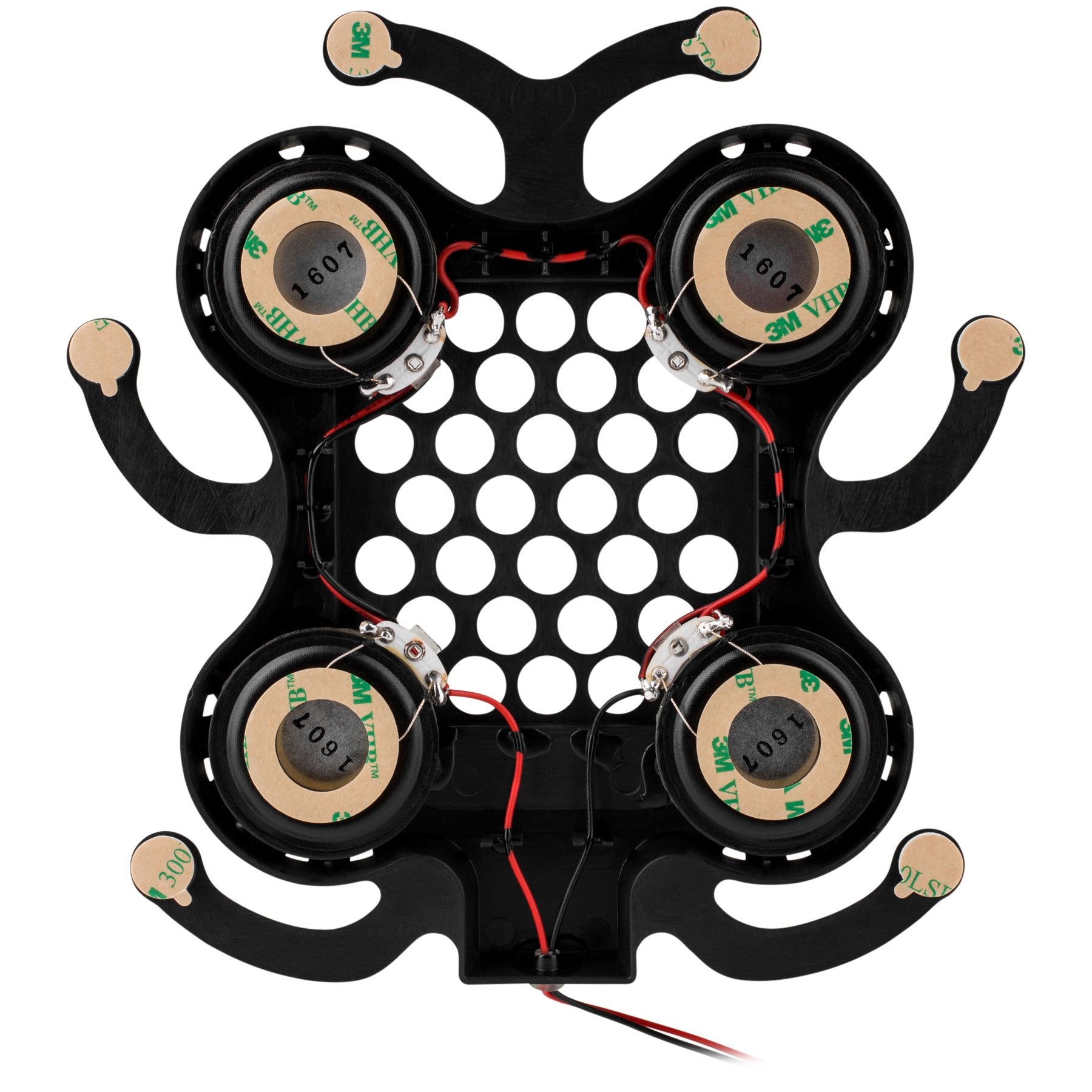Dayton Audio Daex25X4 4 Bullfrog Vented Disc Spider 25Mm X 4 Exciter With 320Mm Cable 40W 8 Ohm