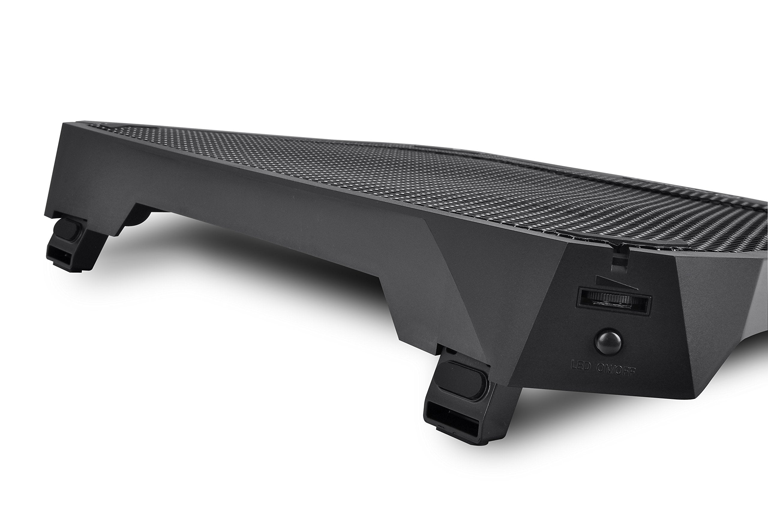 Thermaltake Massive V20 Steel Mesh Panel Single 200Mm Blue Led Fan Adjustable Speed Control 10'' 17'' Laptop Notebook Cooling Pa