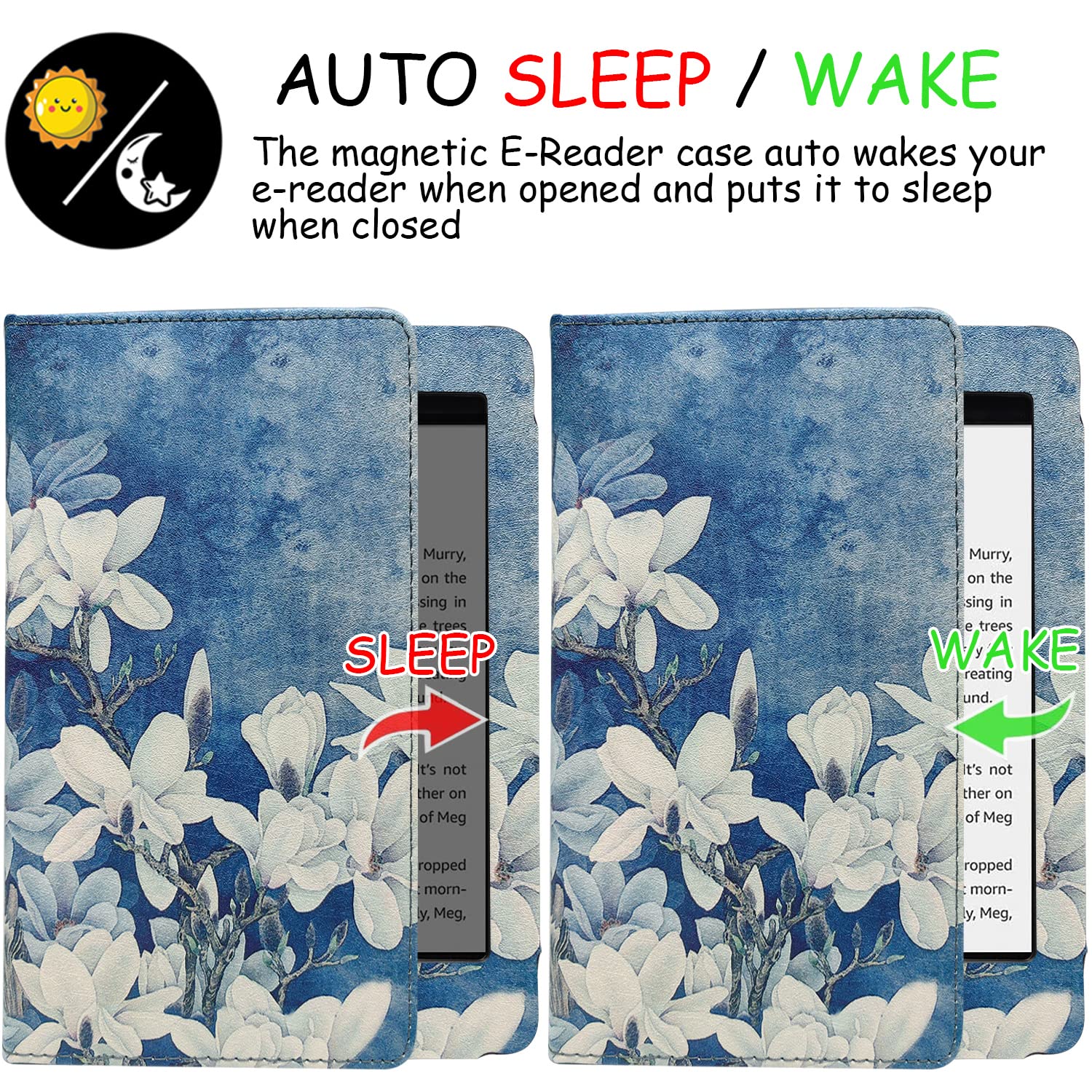 Govtva Stand Case For 6'' Kindle Paperwhite (Fits 10Th Generation 2018 And All Paperwhite Generations Prior To 2018) Cover With