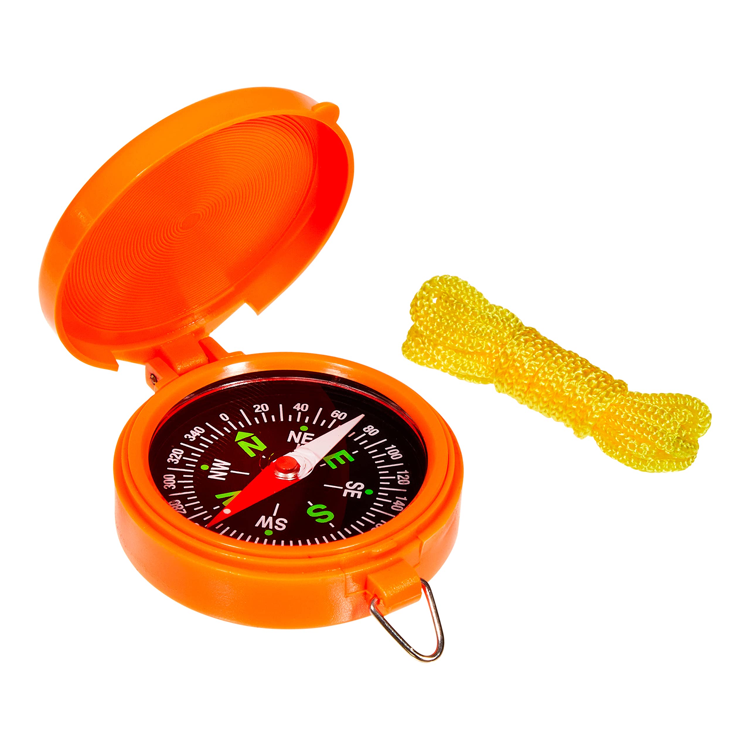 Allen Company Pocket Compass With Lid, Blaze Orange