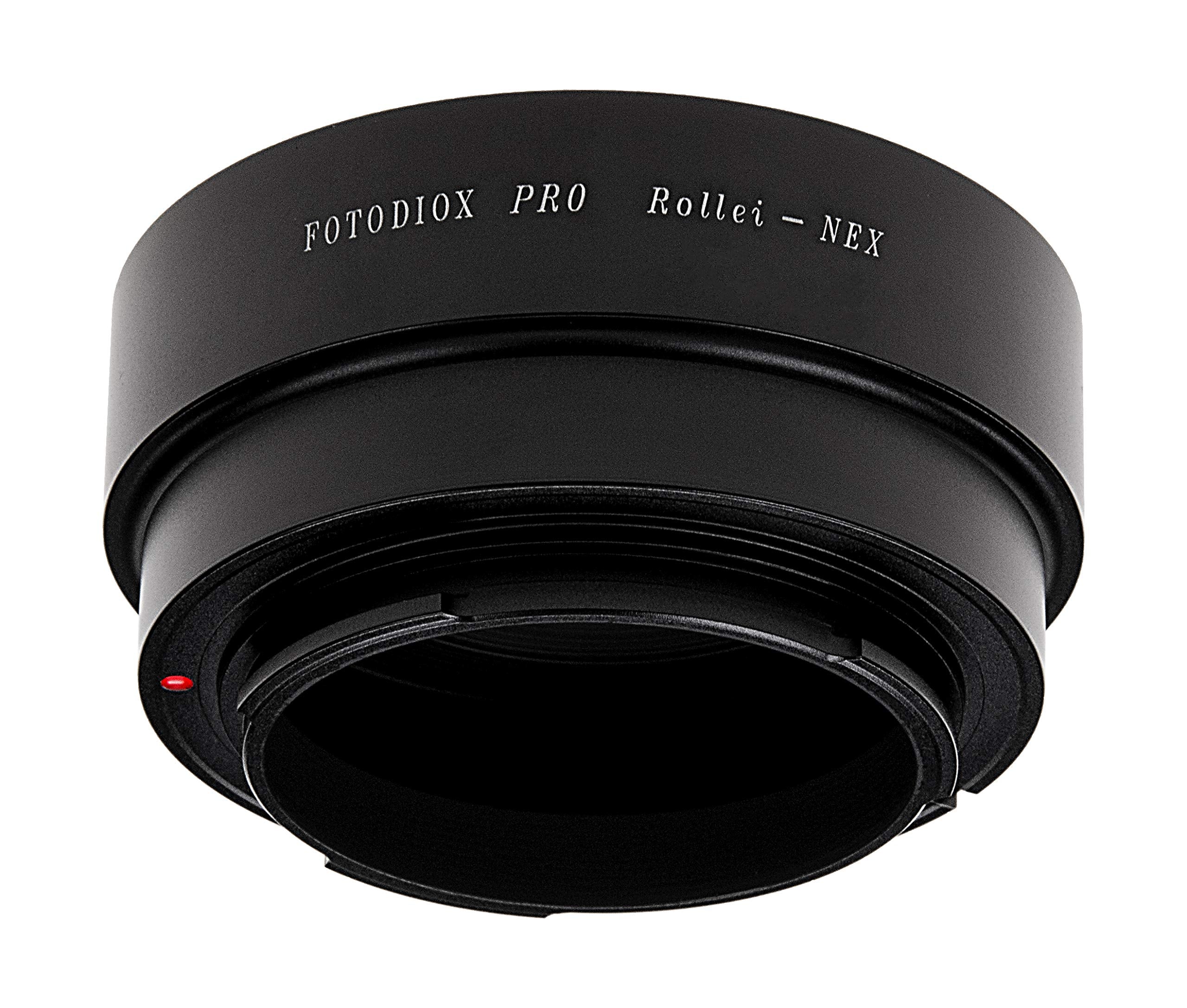 Fotodiox Pro Lens Mount Adapter, For Rollei 35Mm Lens To Sony Nex E-Mount Mirrorless Cameras