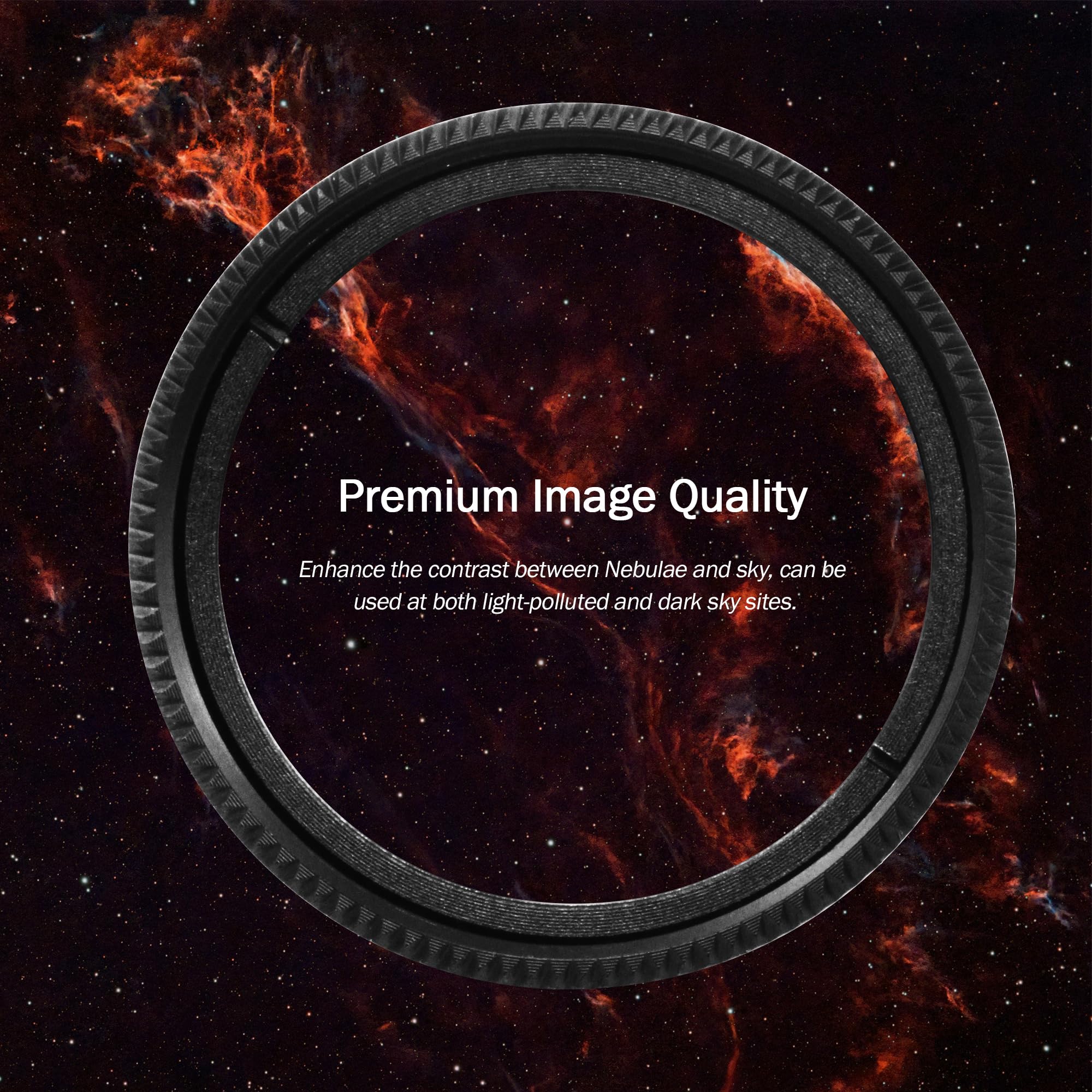 Astromania 1.25" O-III Filter for Nebulae Observation - Enhances Contrast
