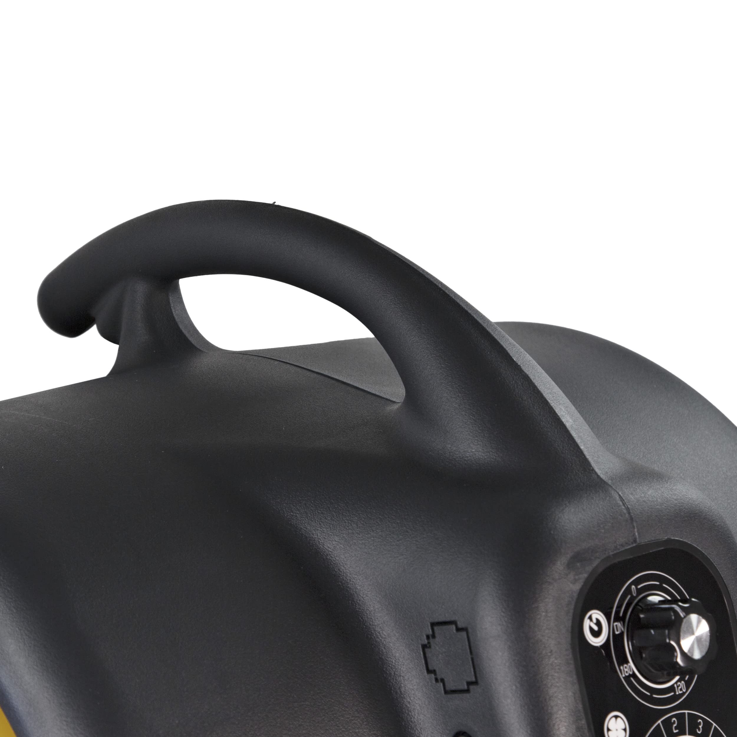 Comfort Zone High Velocity Air Mover 1/2HP Dryer, 1500CFM, 3-Speed, Timer, Gray/Yellow, Model CZBC121T-EU
