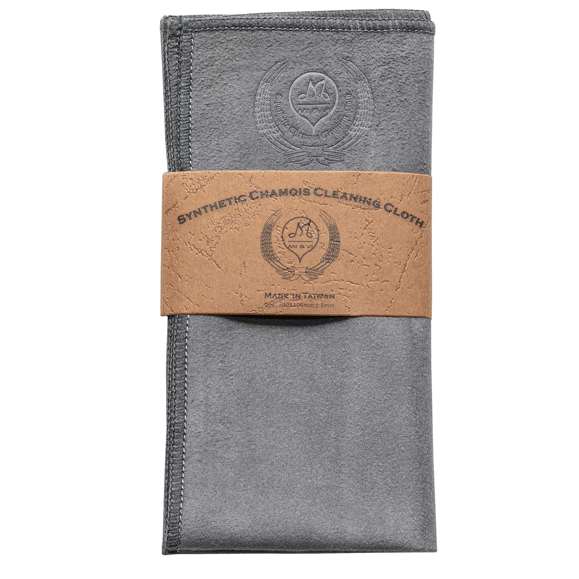 Mi&Vi Synthetic Chamois Microfiber Instrument Cleaning & Polishing Cloth For Violin, Viola, Cello, Bass, Guitar 12X12In(Pack Of