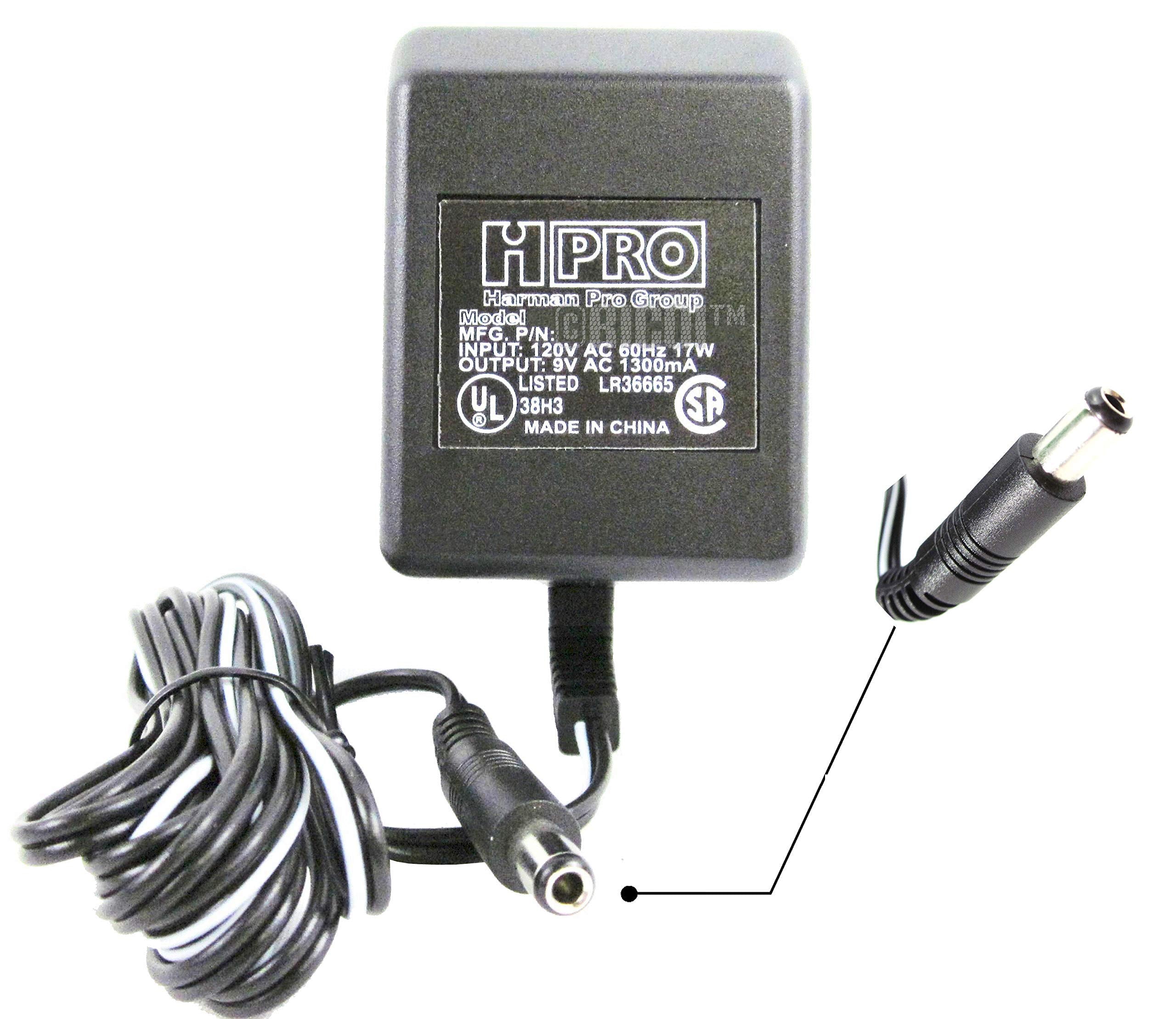 Digitech Ps0913B120 Power Supply (For Jhe, Xasbm, Jamman, Whammy, Ex7, Gnx1, Rp100350, Rpx400, Bp200, Vocal 300, Vx400, Exh, 