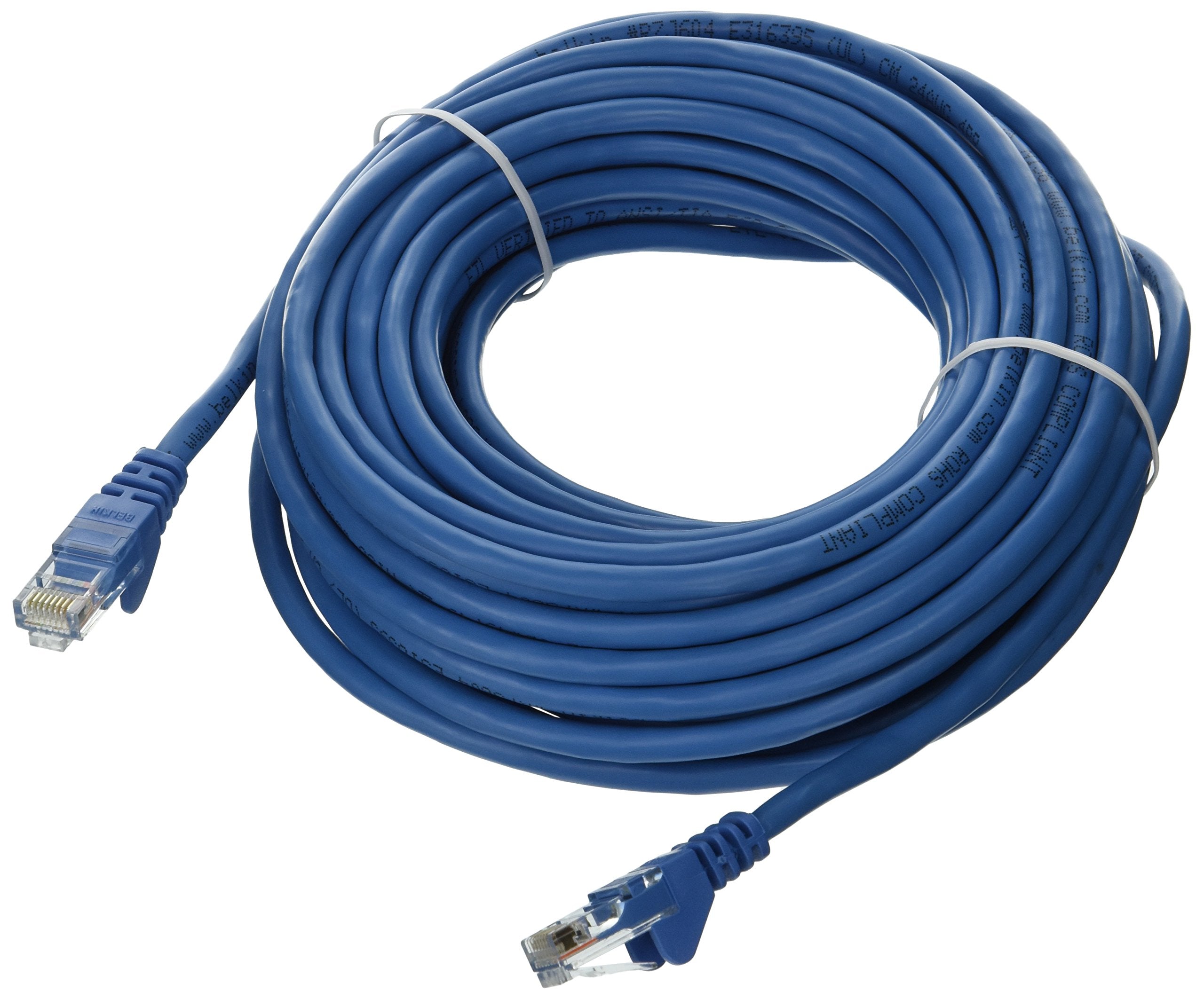 Belkin Cat5E Blue Patch Cord Snagless   40Ft (A3L791 40 Blu S)