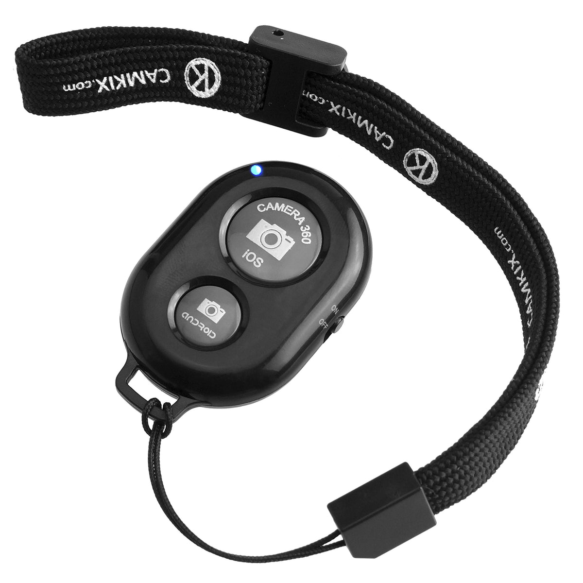 Camkix Camera Shutter Remote Control With Bluetooth Wireless Technology - Create Amazing Photos And Videos Hands-Free - Works With Most Smartphones And Tablets (Ios And Android)