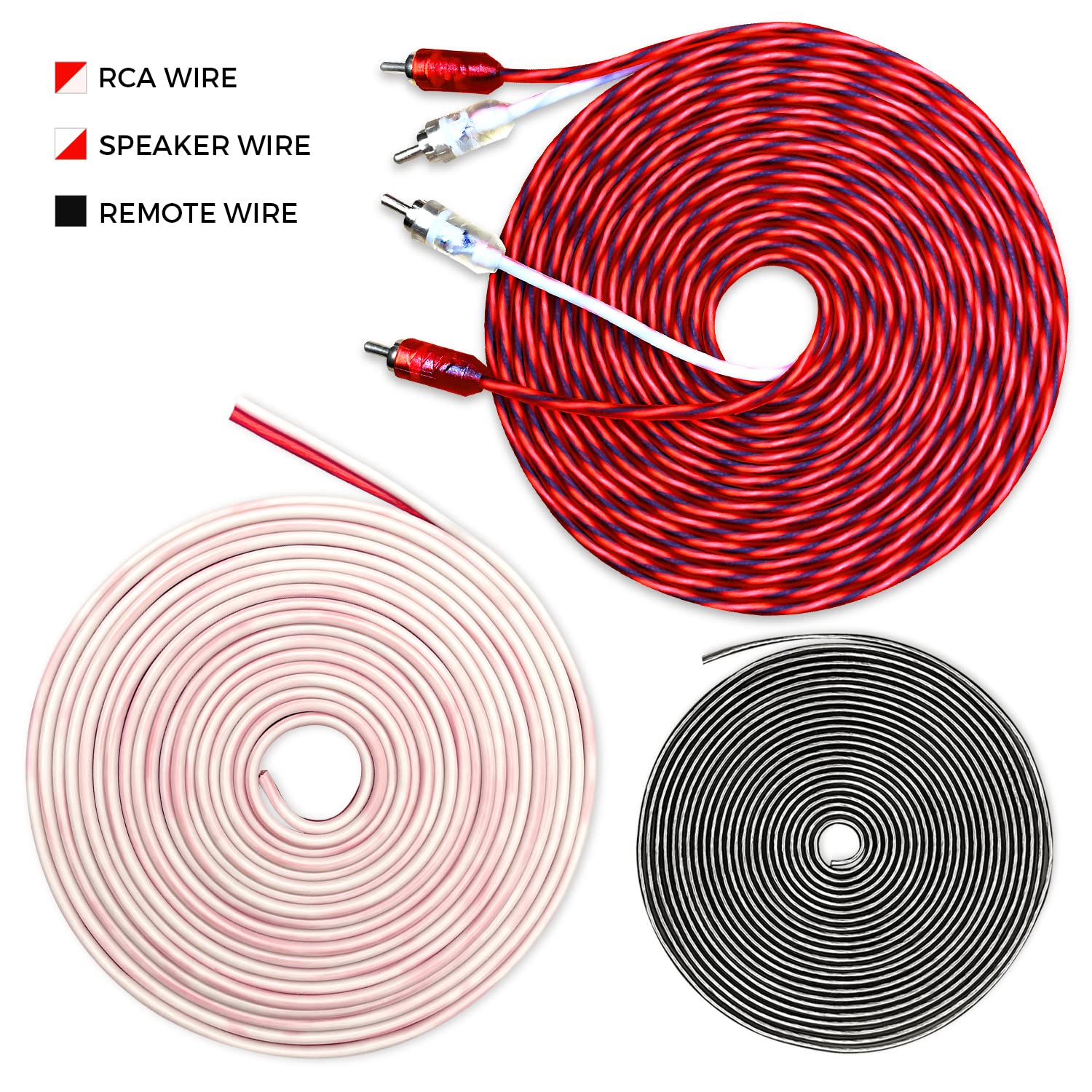 Ct Sounds 4 Gauge Cca Complete Amp Wiring Install Kit, Ampkit 4Ga Pro