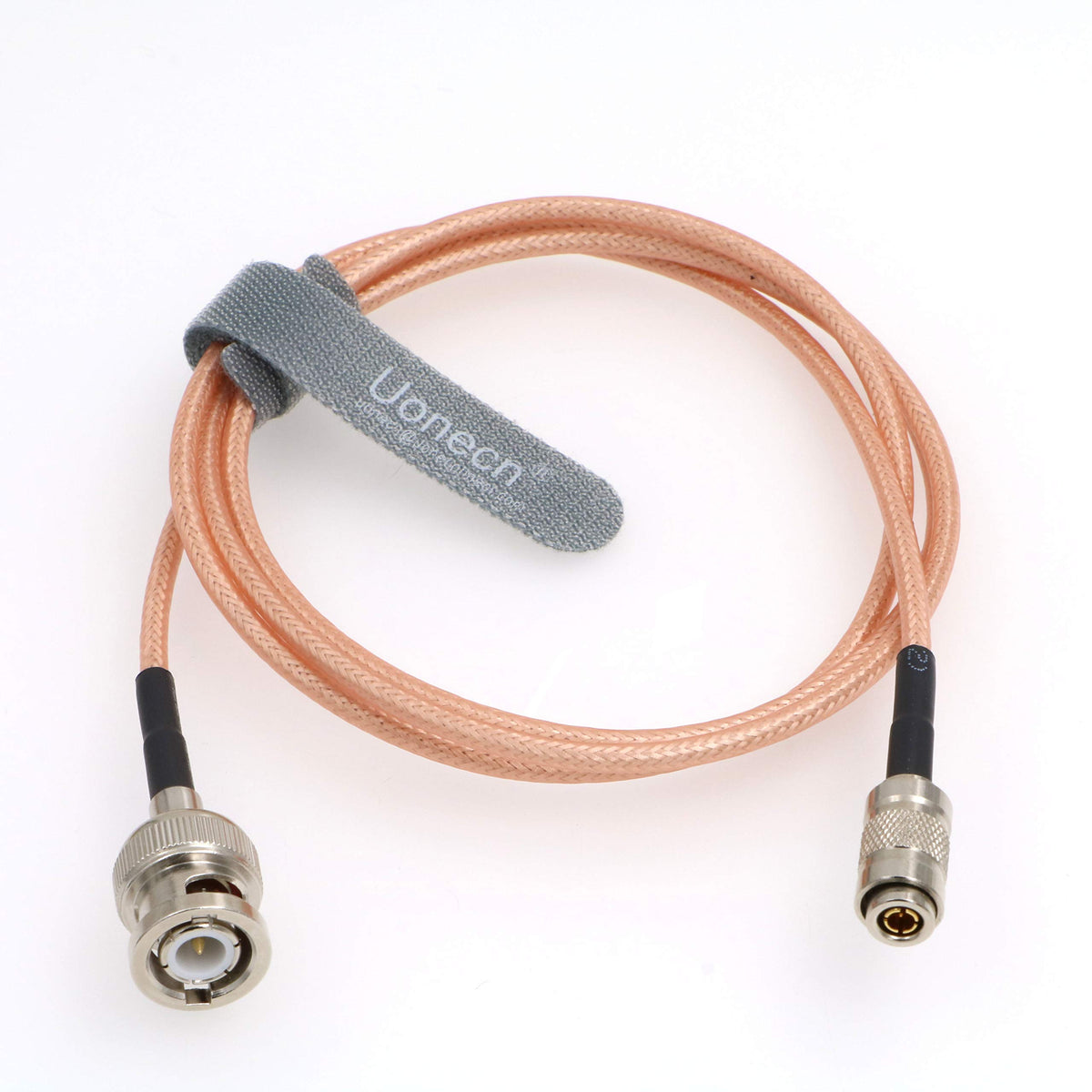 Uonecn Hd Sdi Coaxial Video Cable Rg179 Bnc To Mini Bnc Din 1.0/2.3 75Ohm Rf Cable For Blackmagic Hyperdeck Shuttle 1 Meter