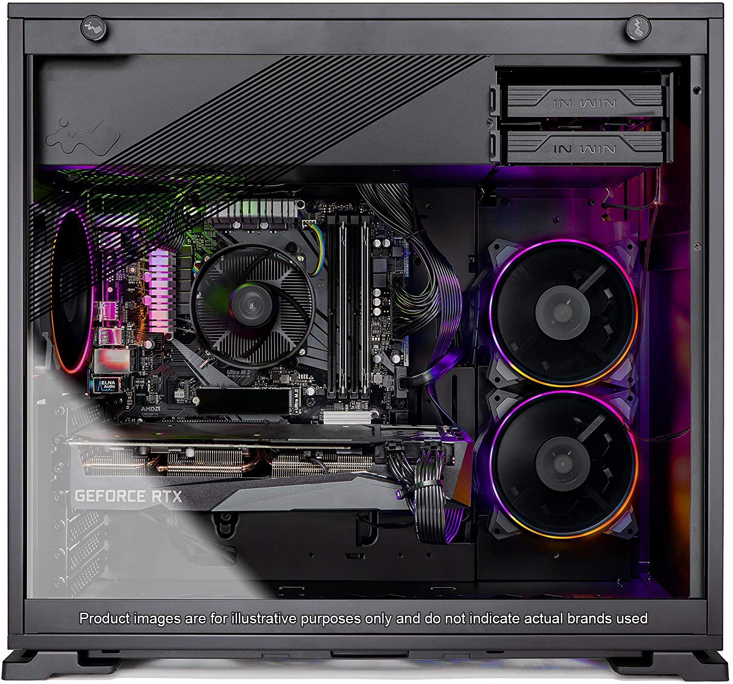 Skytech Azure Gaming Pc Desktop   Amd Ryzen 5 3600 3.6Ghz, Rtx 3070 8Gb, 16Gb Ddr4 3200, 1Tb Nvme, 650W Gold Psu, Windows 10 Hom