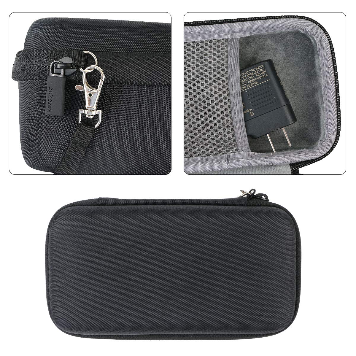 Co2Crea Hard Travel Case Replacement For Panasonic Arc5 Electric Razor Men'S Shave Es Lv65 S