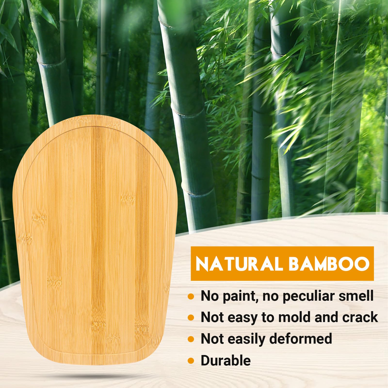 Bamboo Mixer Slider Mat For Kitchen Aid Artisan Mini 3.5 Quart Tilt Head Stand Mixer, Sliding Board Kitchen Appliance Storage At