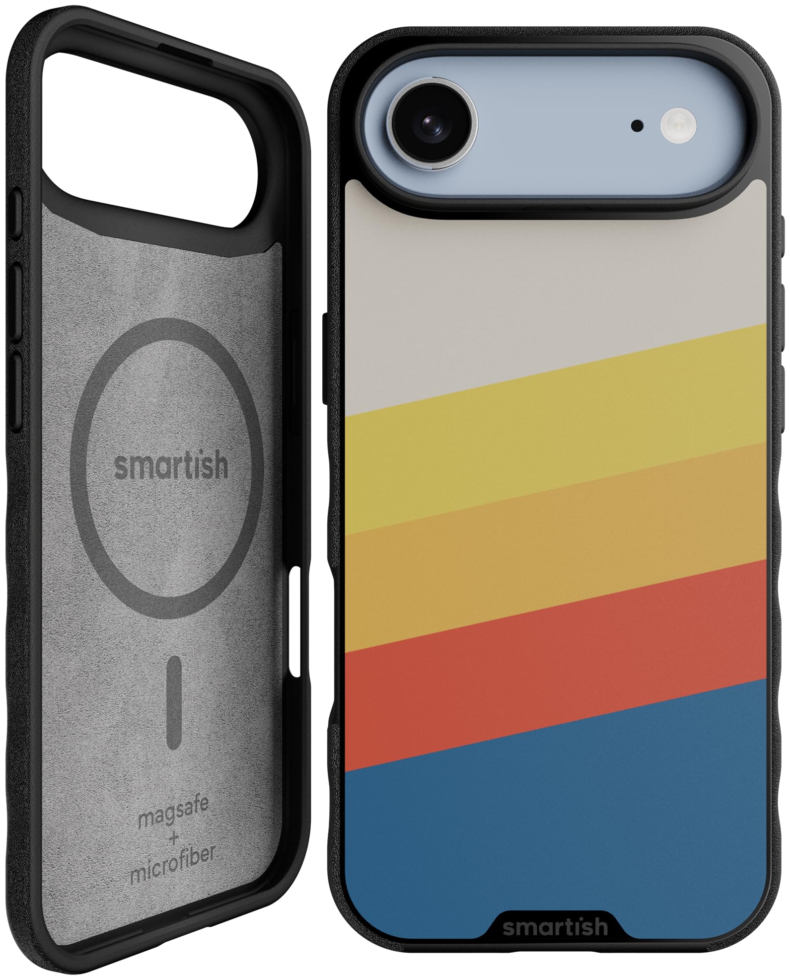 Smartish iPhone Air MagSafe Case - Gripmunk Magnetic Slim Case [Lightweight + Protective] Thin Grip Cover with Microfiber Lining