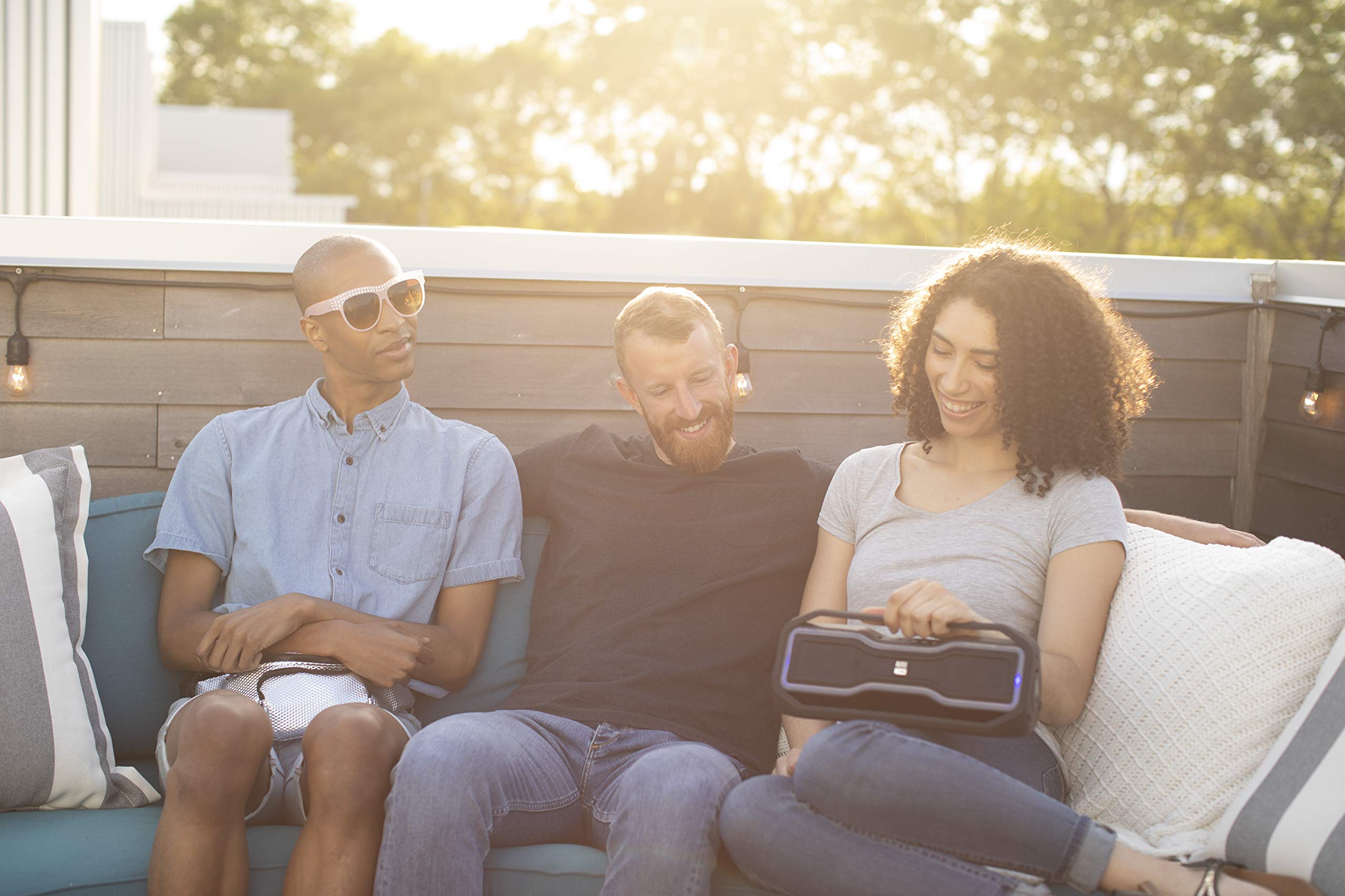 Altec Lansing Rockbox   Waterproof, Wireless, Bluetooth Speaker, Floating, Ip67, Portable Speaker, Strong Bass, Rich Stereo Syst