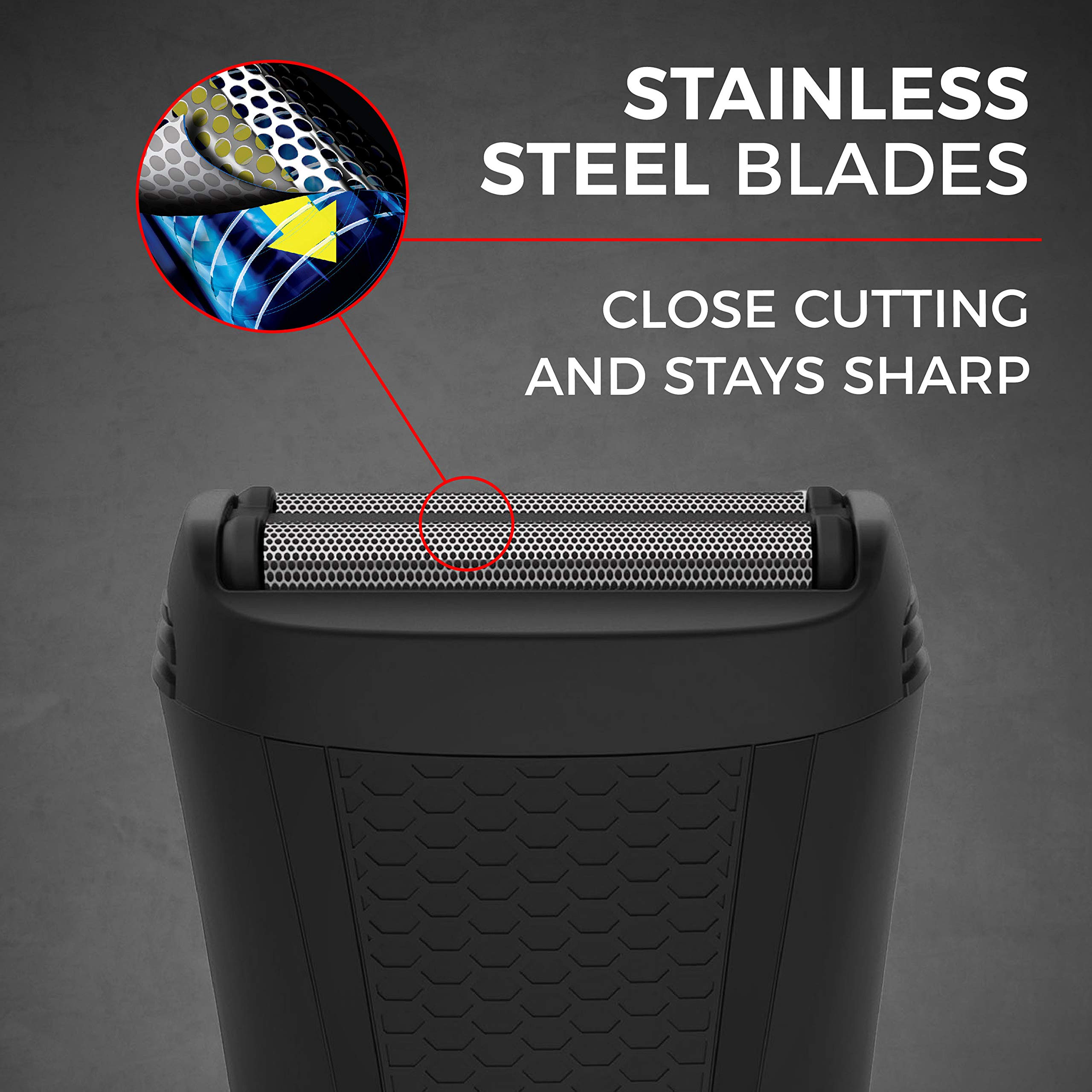 Remington Pf7200 F2 Comfort Series Foil Shaver, Mens Electric Razor, Electric Shaver, Black