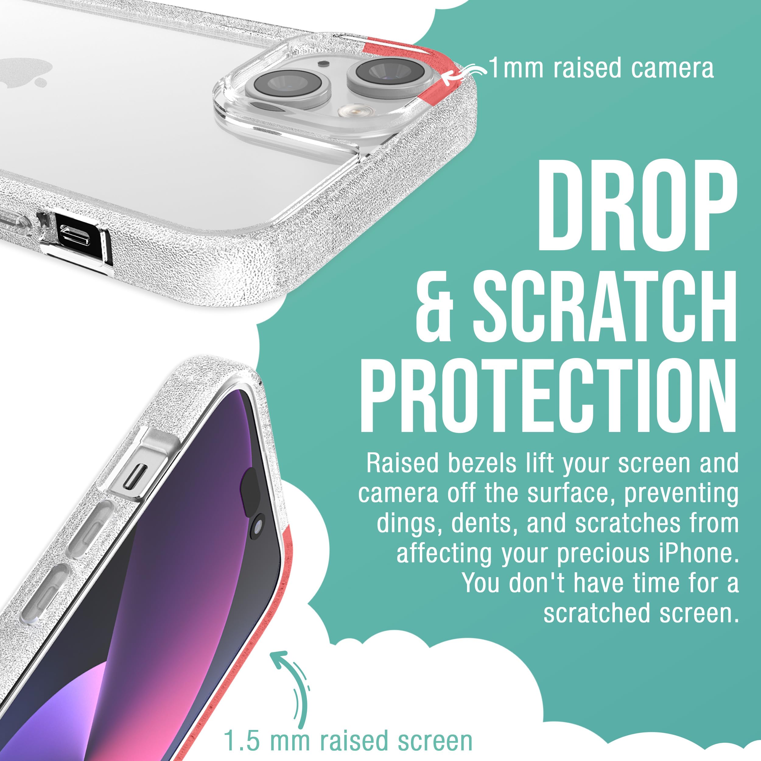 Smartish Iphone 15 Plus Slim Case   Gripmunk   [Lightweight + Protective] Thin Grip Magnetic Cover With Drop Protection For Ipho