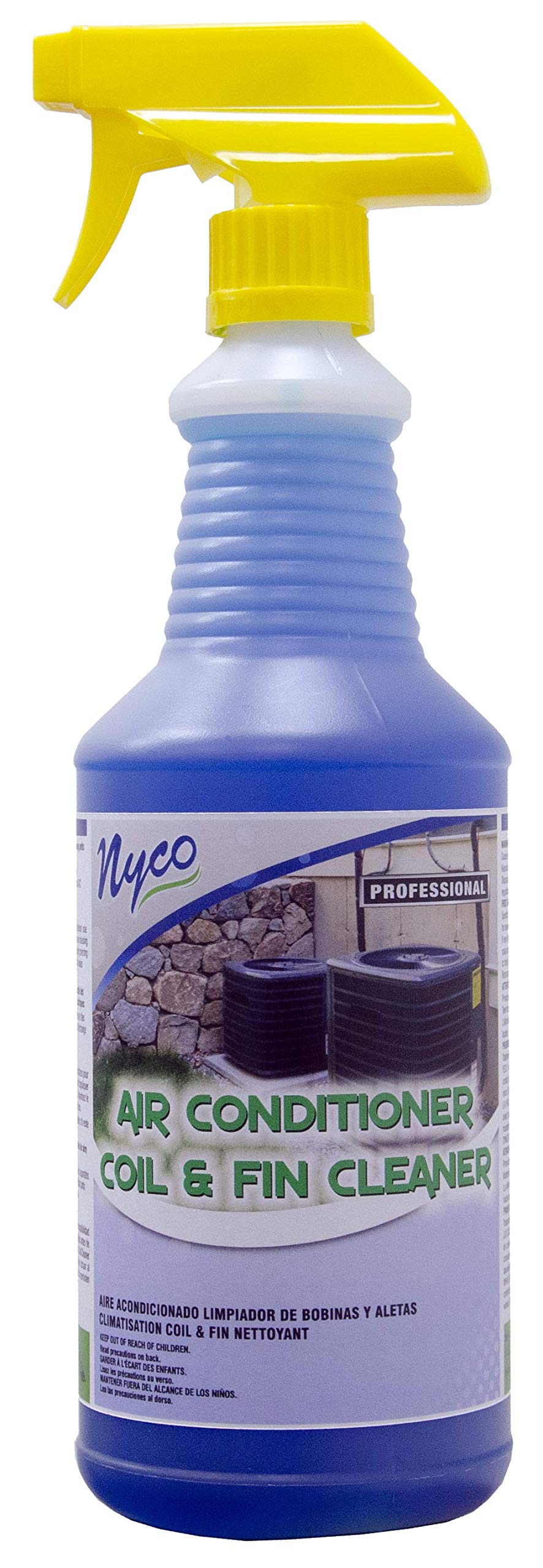 Nyco Air Conditioning Coil & Fin Cleaner   32 Oz   Cleans Air Conditioner Units, Humidifiers, Condensers, Heat Exchange Equipmen