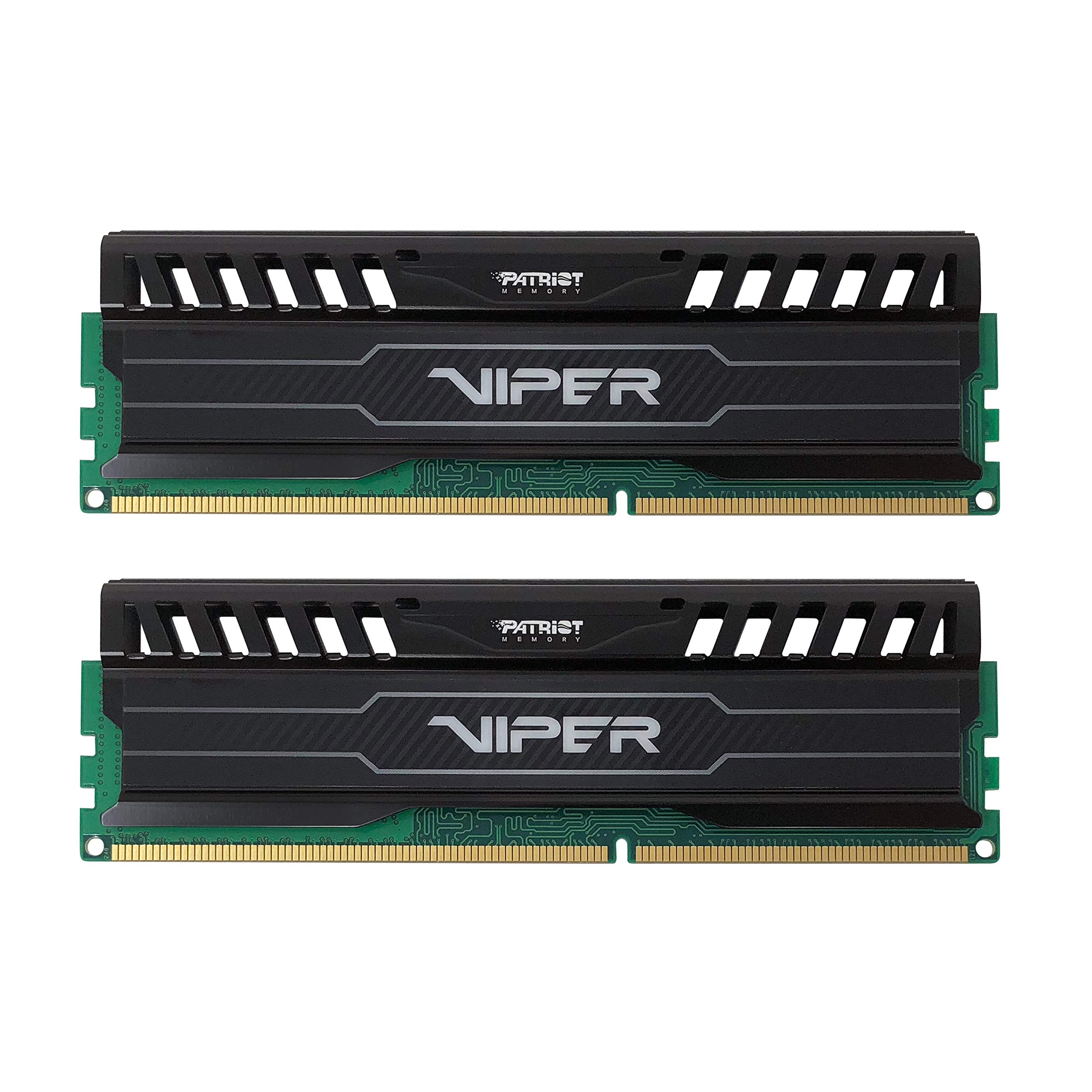 PATRIOT 16GB(2x8GB) Viper III DDR3 1866MHz (PC3 15000) CL10 Desktop Memory with Black Mamba Heatsink - PV316G186C0K