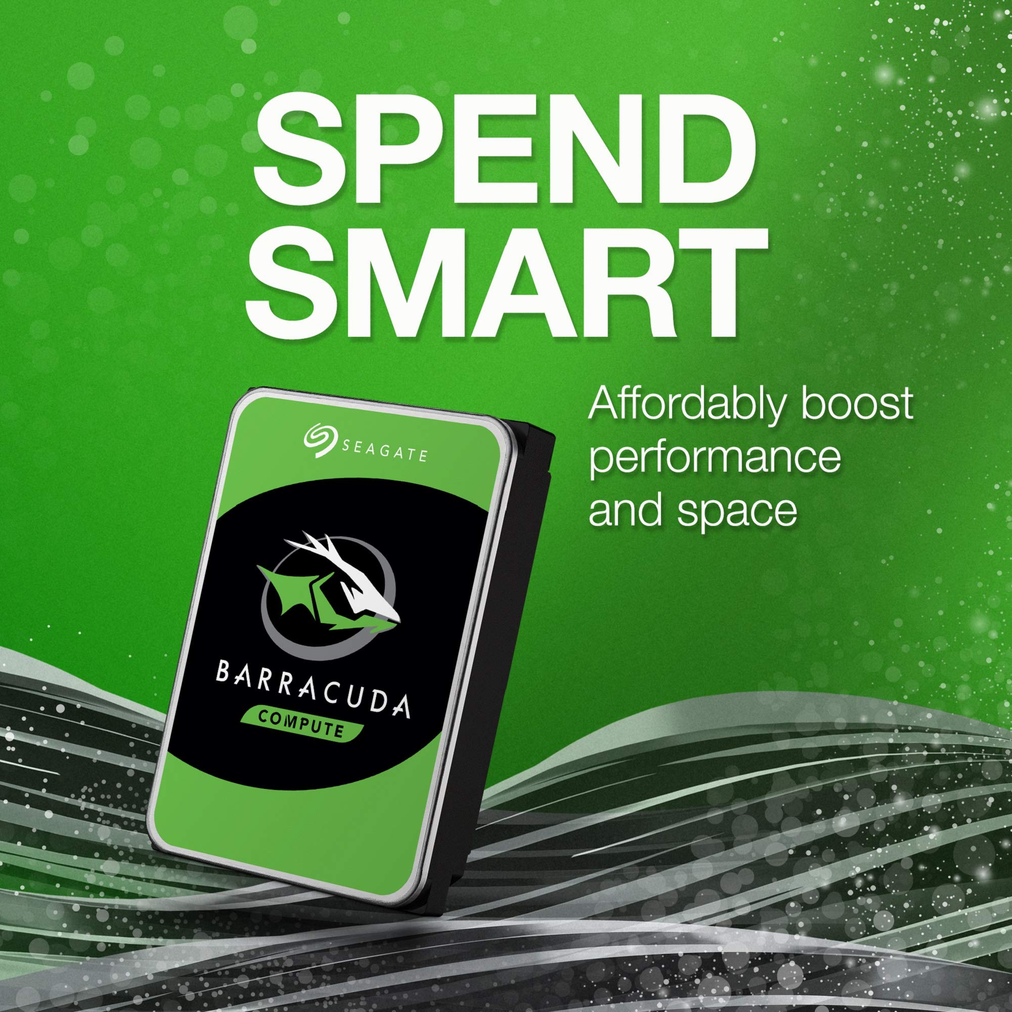 Seagate BarraCuda 6TB Internal Hard Drive HDD � 3.5 Inch SATA 6 Gb/s 5400 RPM 256MB Cache for Computer Desktop PC � Frustration Free Packaging (ST6000DMZ03)