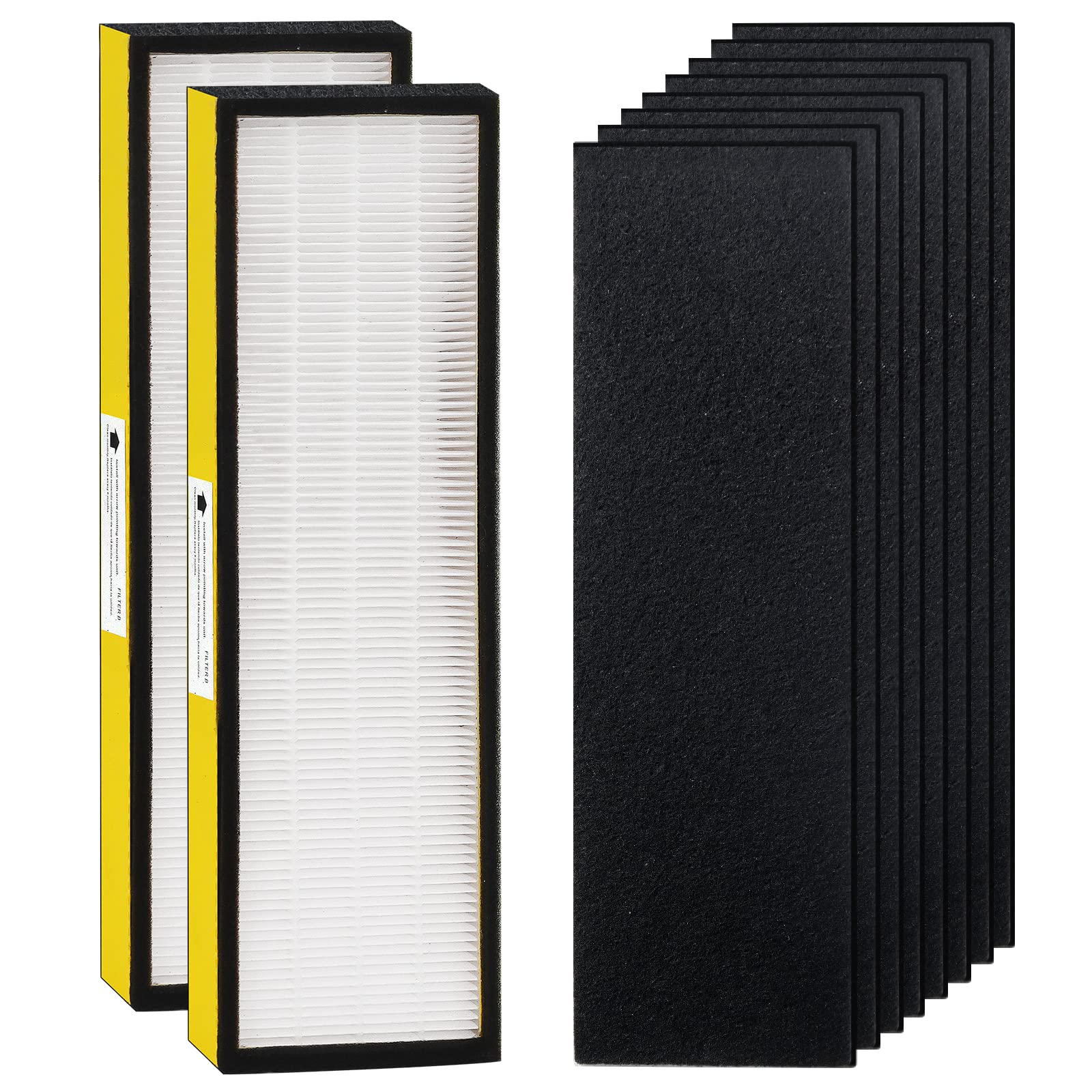 Flt4825 Hepa Filter B Replacement With Guardian Air Purifier Ac4825 Ac4825E Ac4300 Ac4800 Ac4900 Ac4850 By Techecook   2 X True